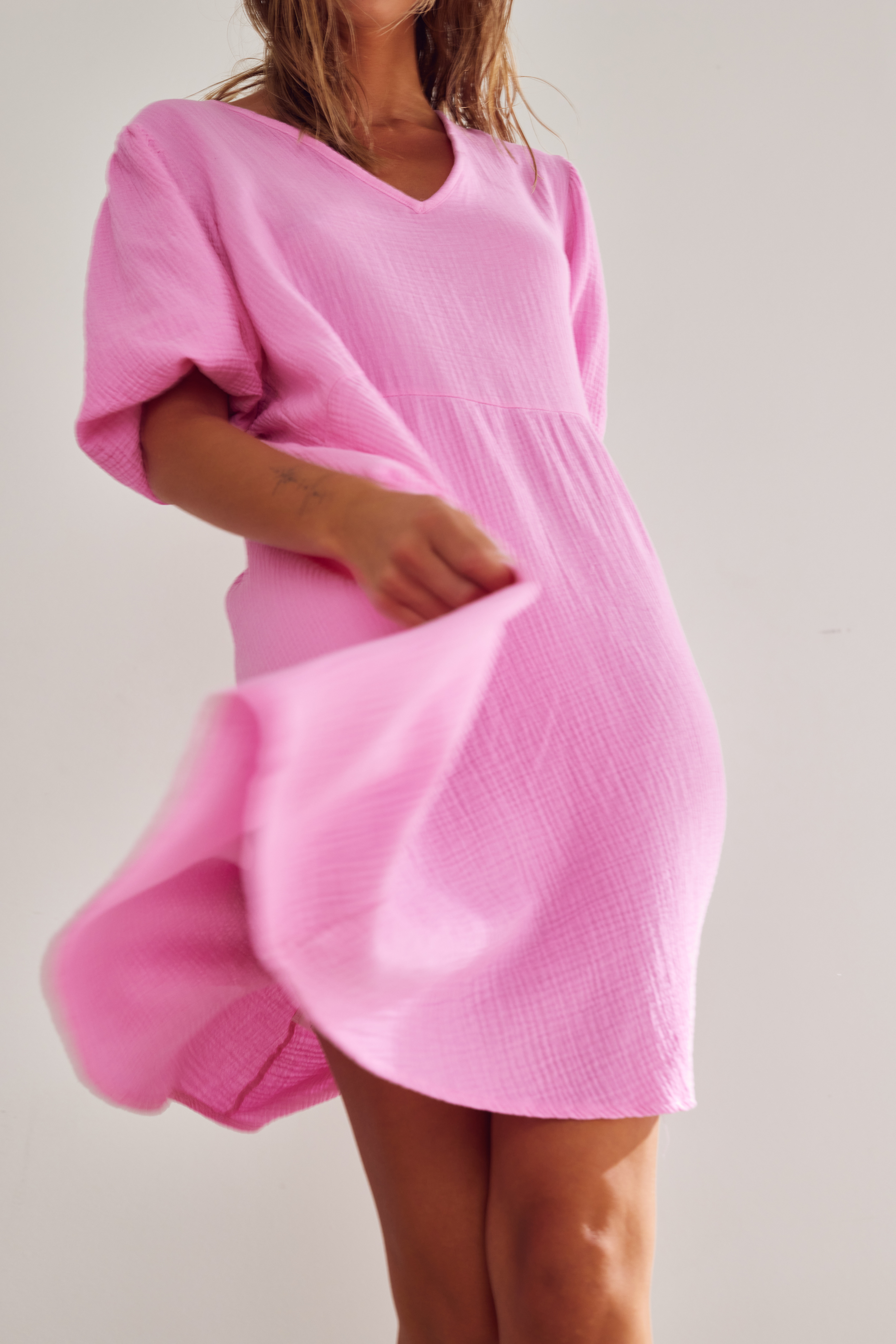 Love Dress - Bright Pink