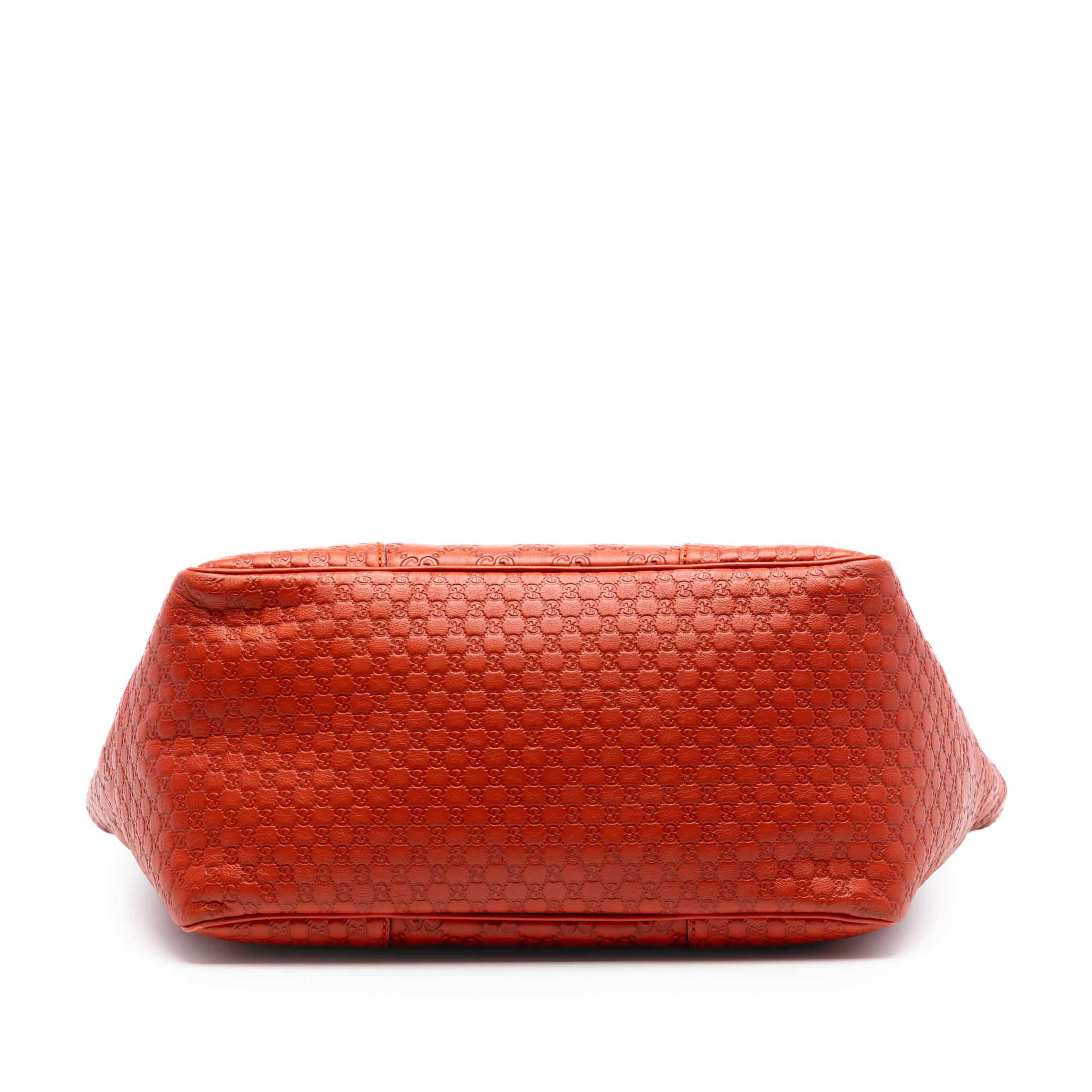 Gucci Guccissima Bree Tote, från Luxclusif, i färgen orange. Klicka för att öppna bilden i stort format