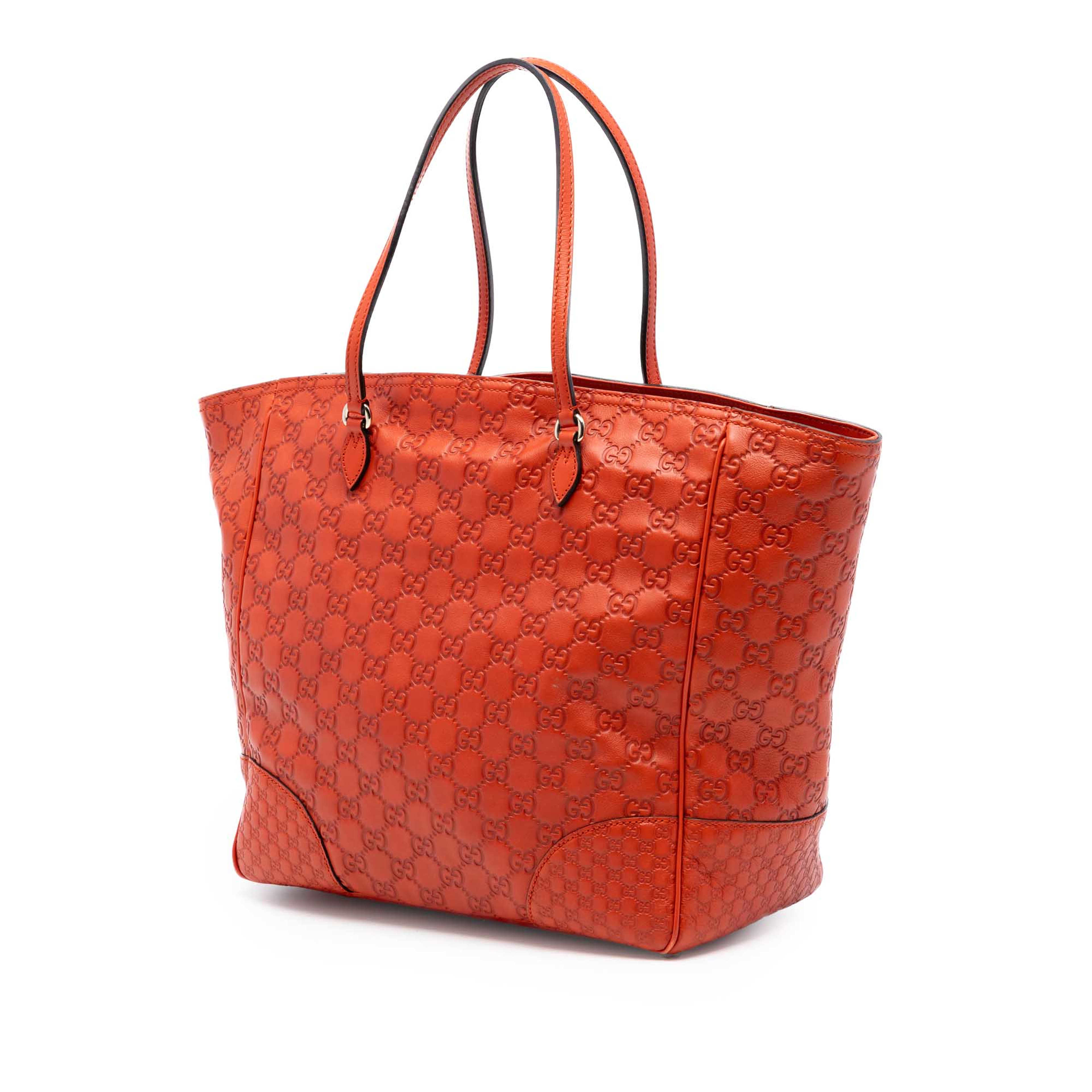 Gucci Guccissima Bree Tote, från Luxclusif, i färgen orange. Klicka för att öppna bilden i stort format