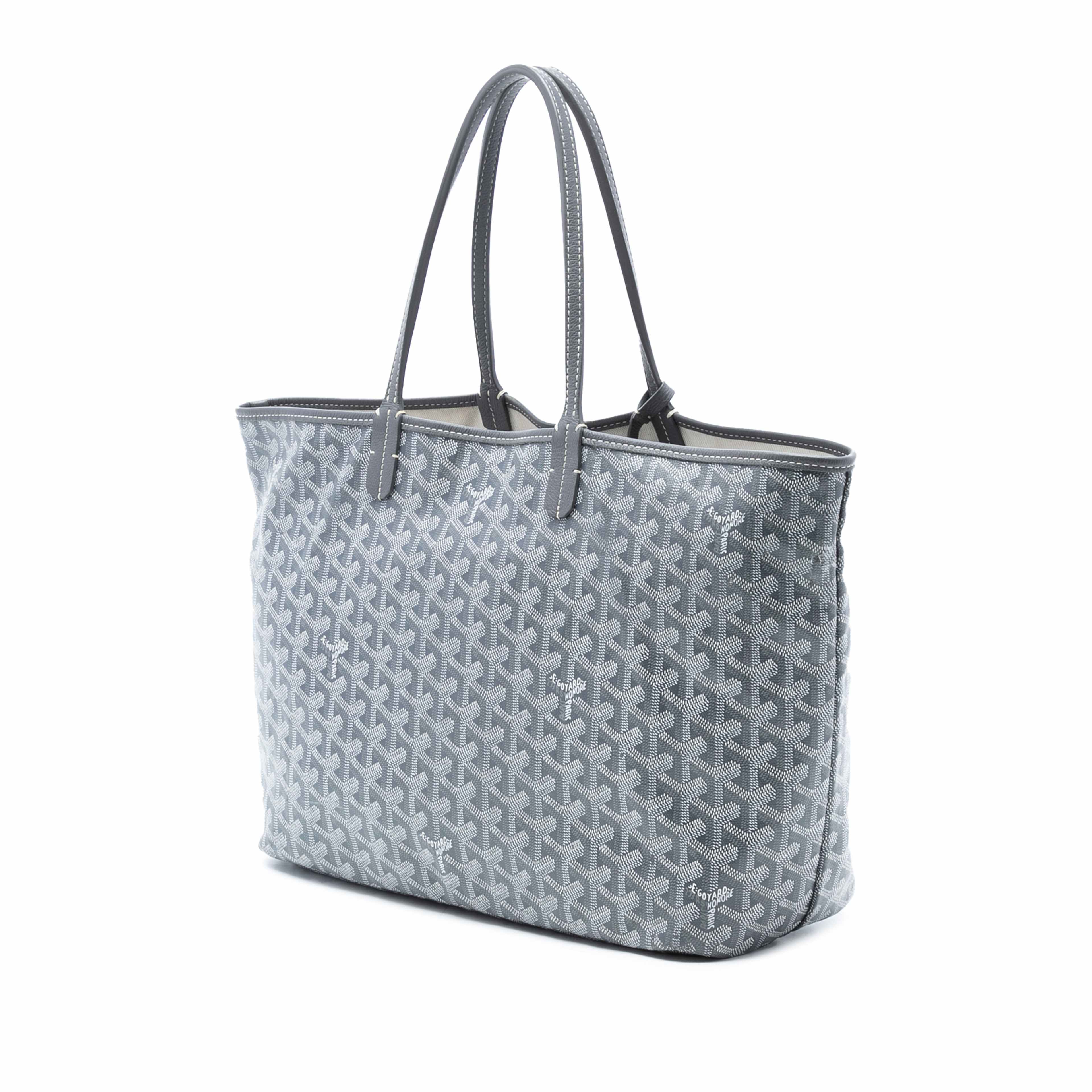 Goyard Goyardine Saint Louis Pm, från Luxclusif, i färgen gray. Klicka för att öppna bilden i stort format