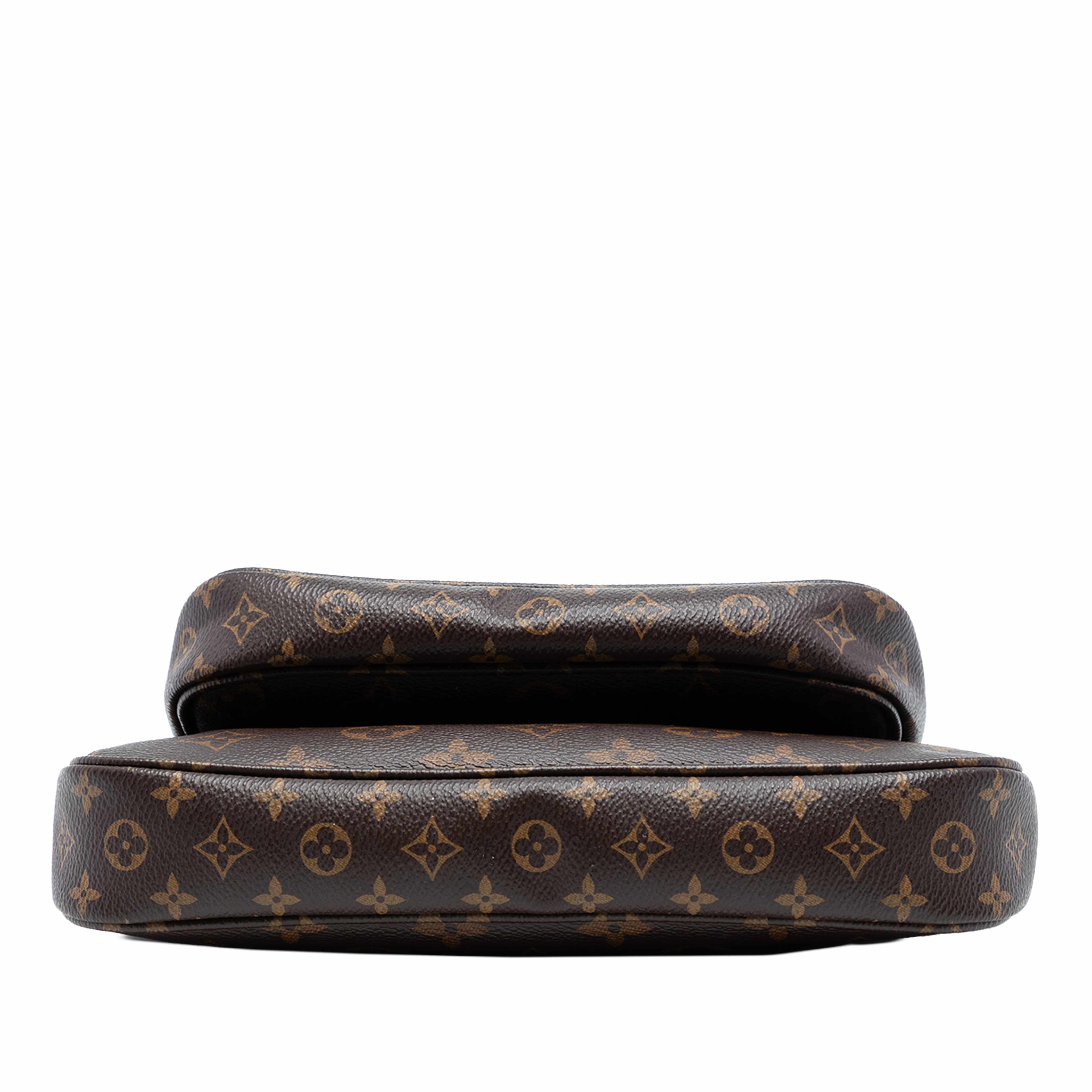 Louis Vuitton Monogram Multi Pochette Accessoires, från Luxclusif, i färgen brown. Klicka för att öppna bilden i stort format