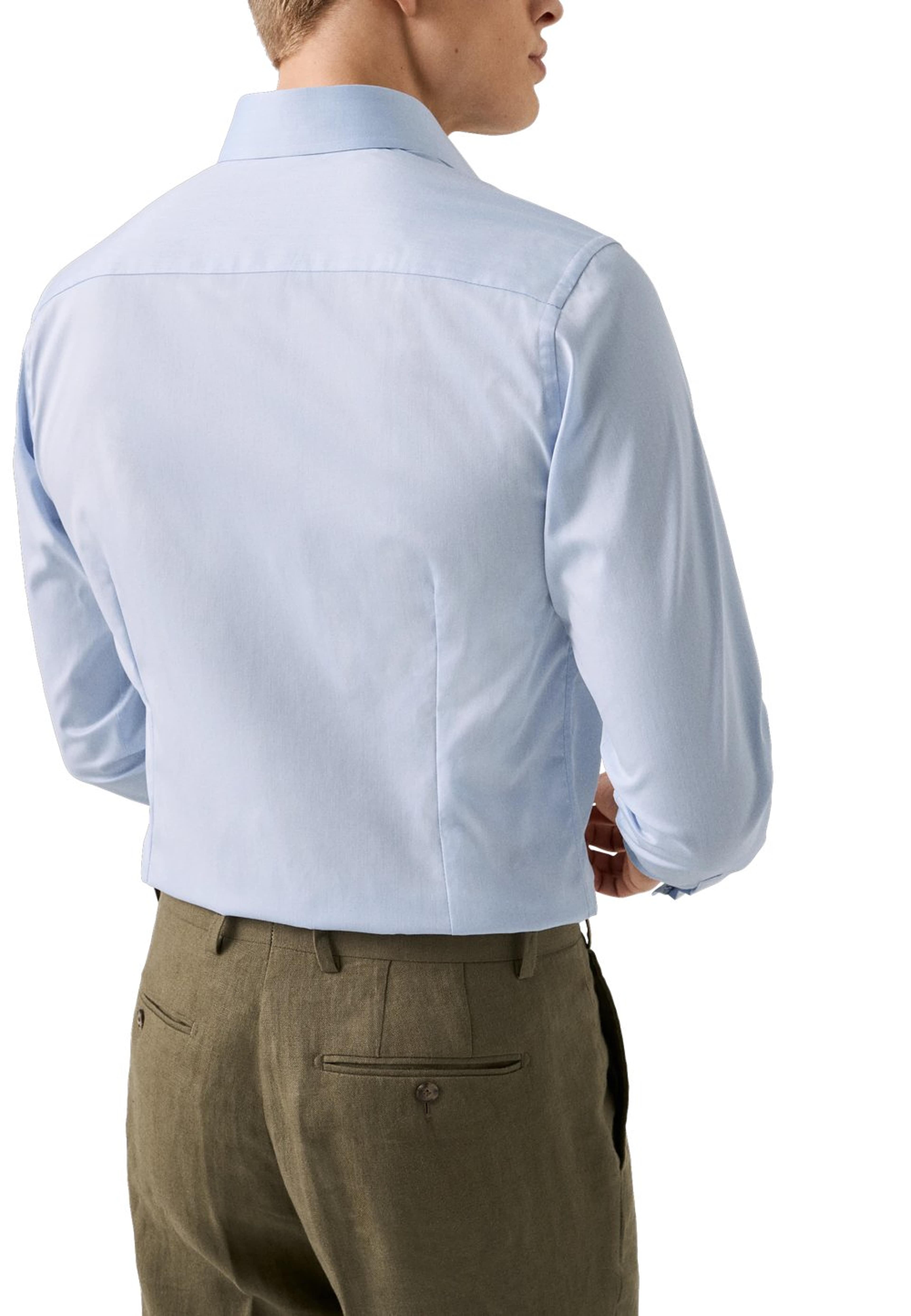Enfärgad Skjorta Med Paisleyeffekt Slim Fit