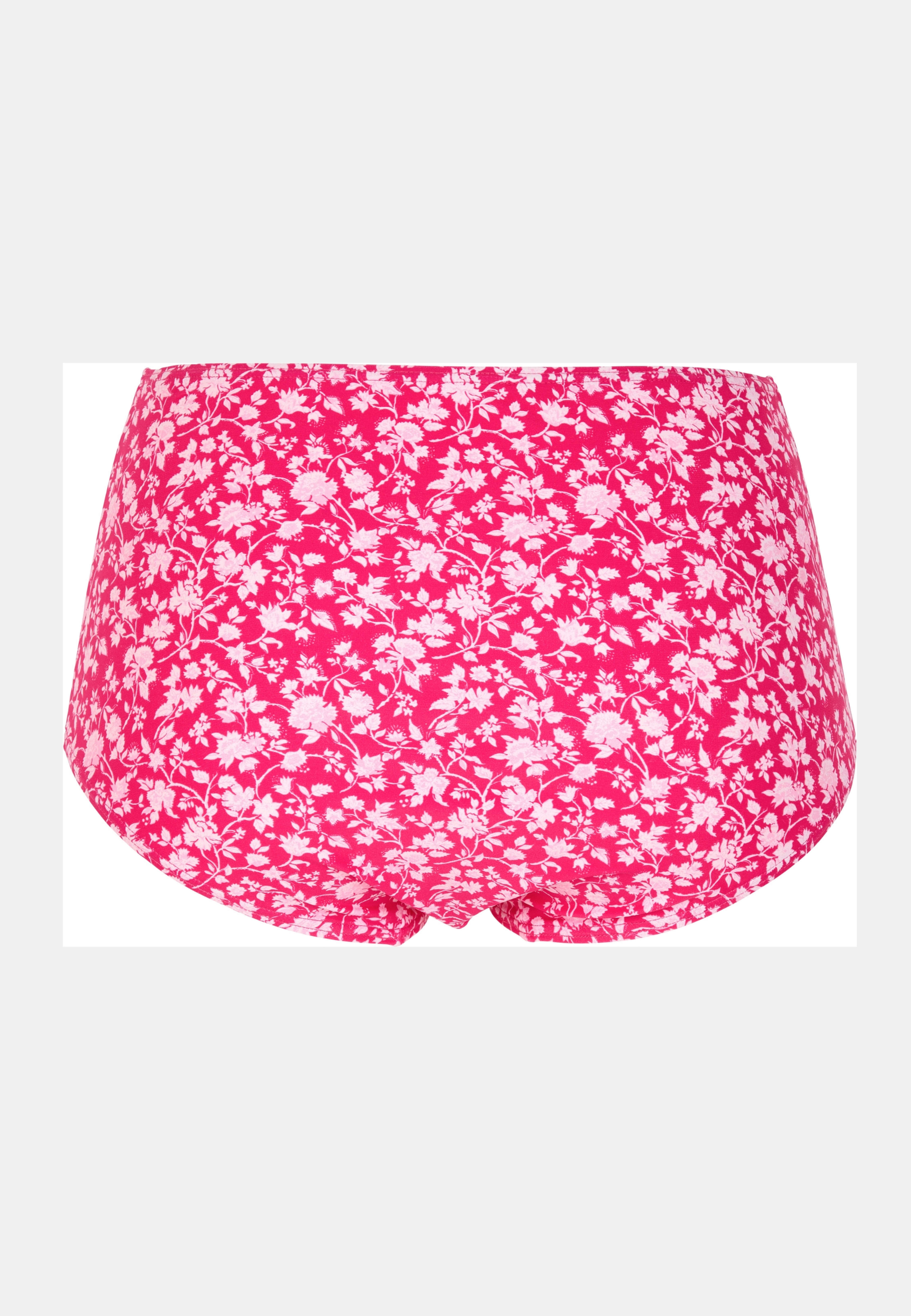 Portofino Bikinitrosa Med Hög Midja, från Abecita by Swegmark, i färgen pink lady. Klicka för att öppna bilden i stort format