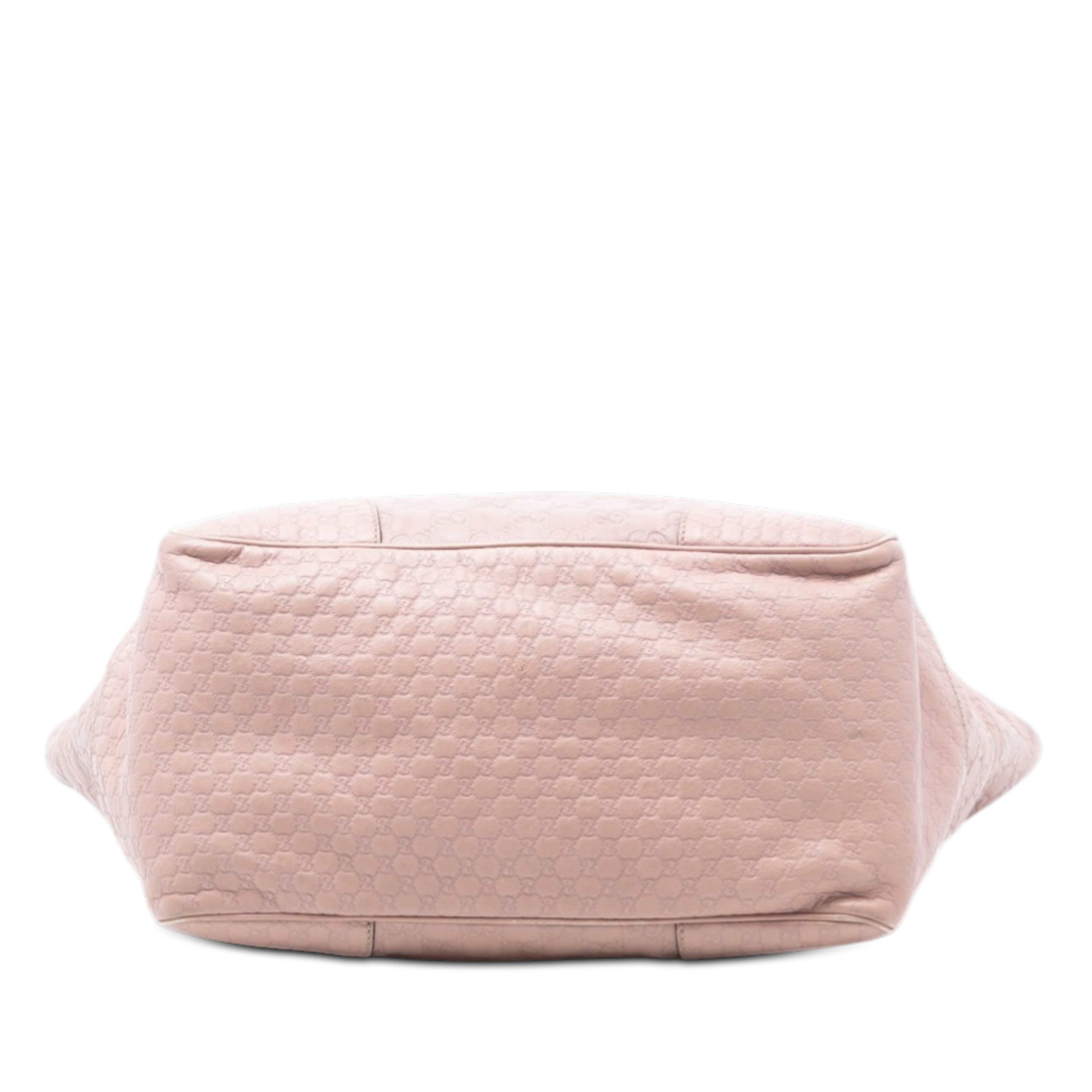Gucci Guccissima Bree Tote, från Luxclusif, i färgen rosa. Klicka för att öppna bilden i stort format
