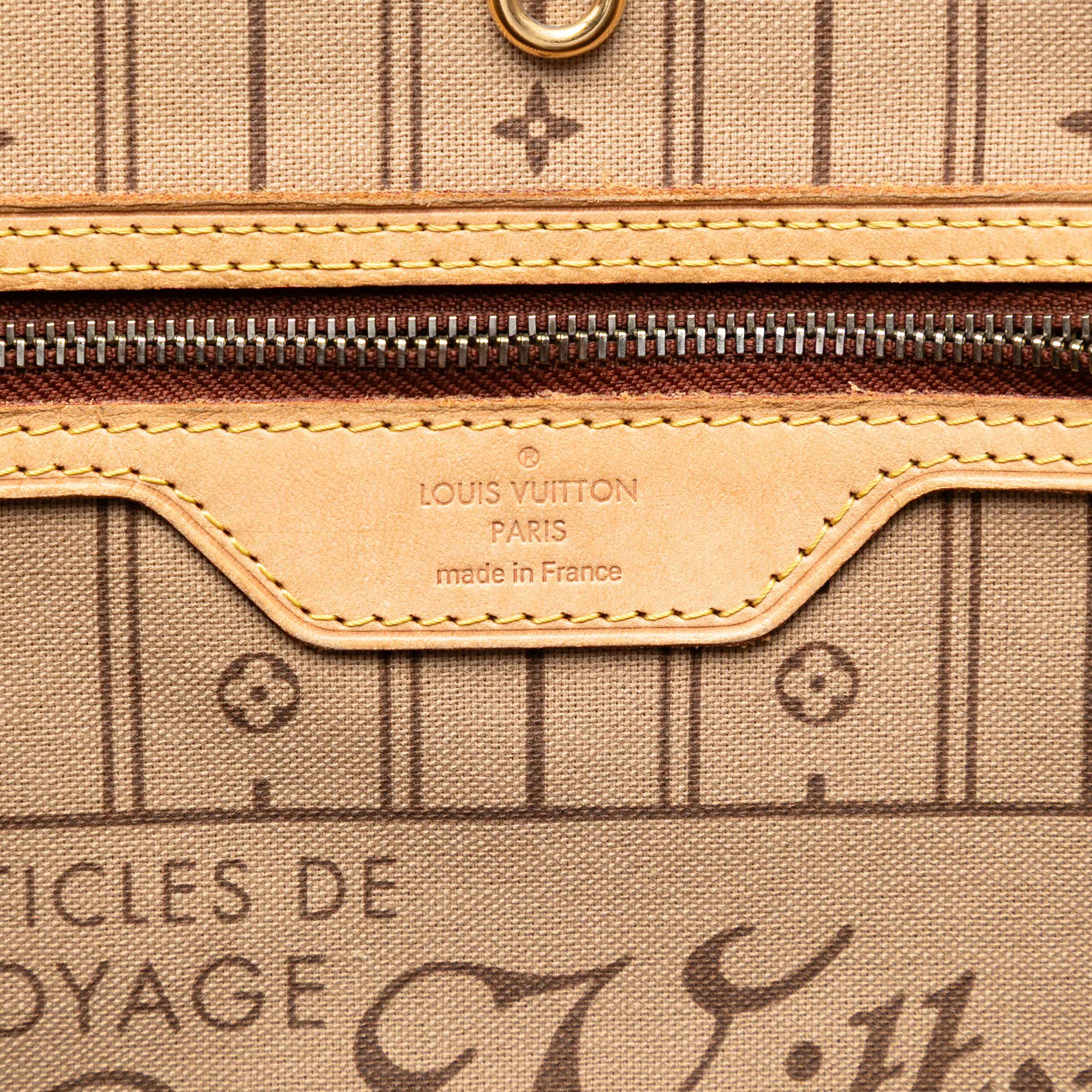 Louis Vuitton Monogram Neverfull Mm, från Luxclusif, i färgen brown. Klicka för att öppna bilden i stort format