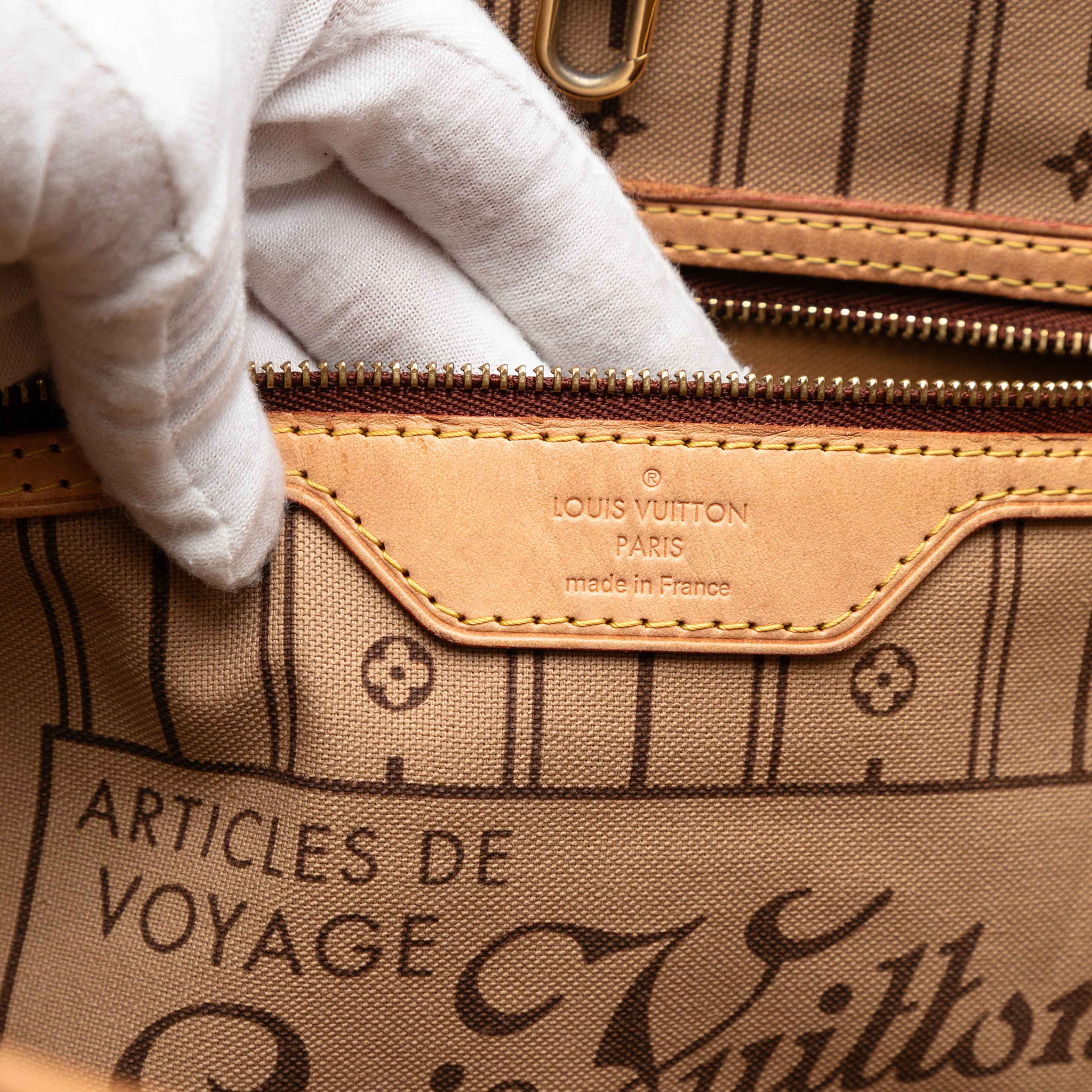 Louis Vuitton Monogram Neverfull Mm, från Luxclusif, i färgen brown. Klicka för att öppna bilden i stort format