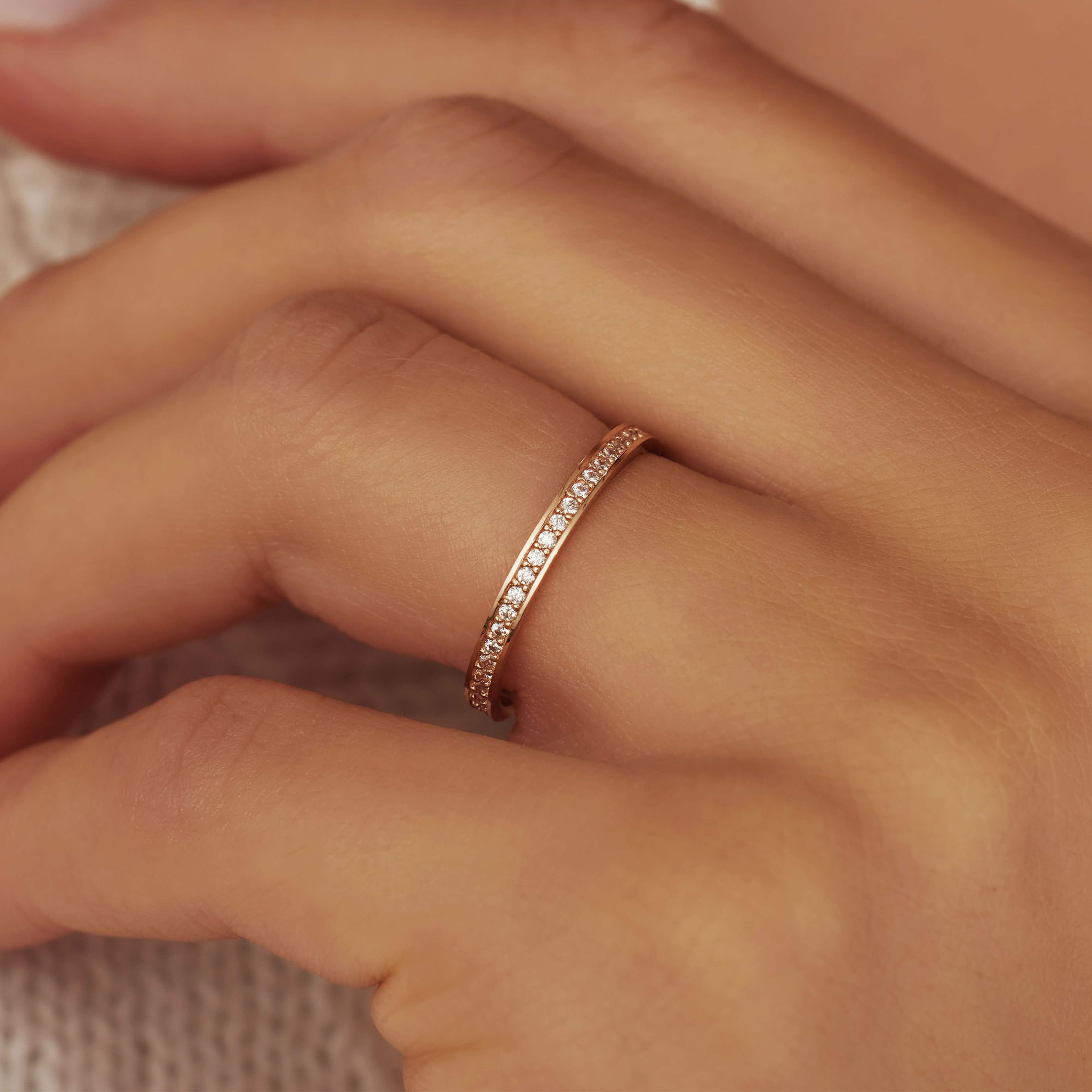 La Concorde 14 Karat Roséguld Ring