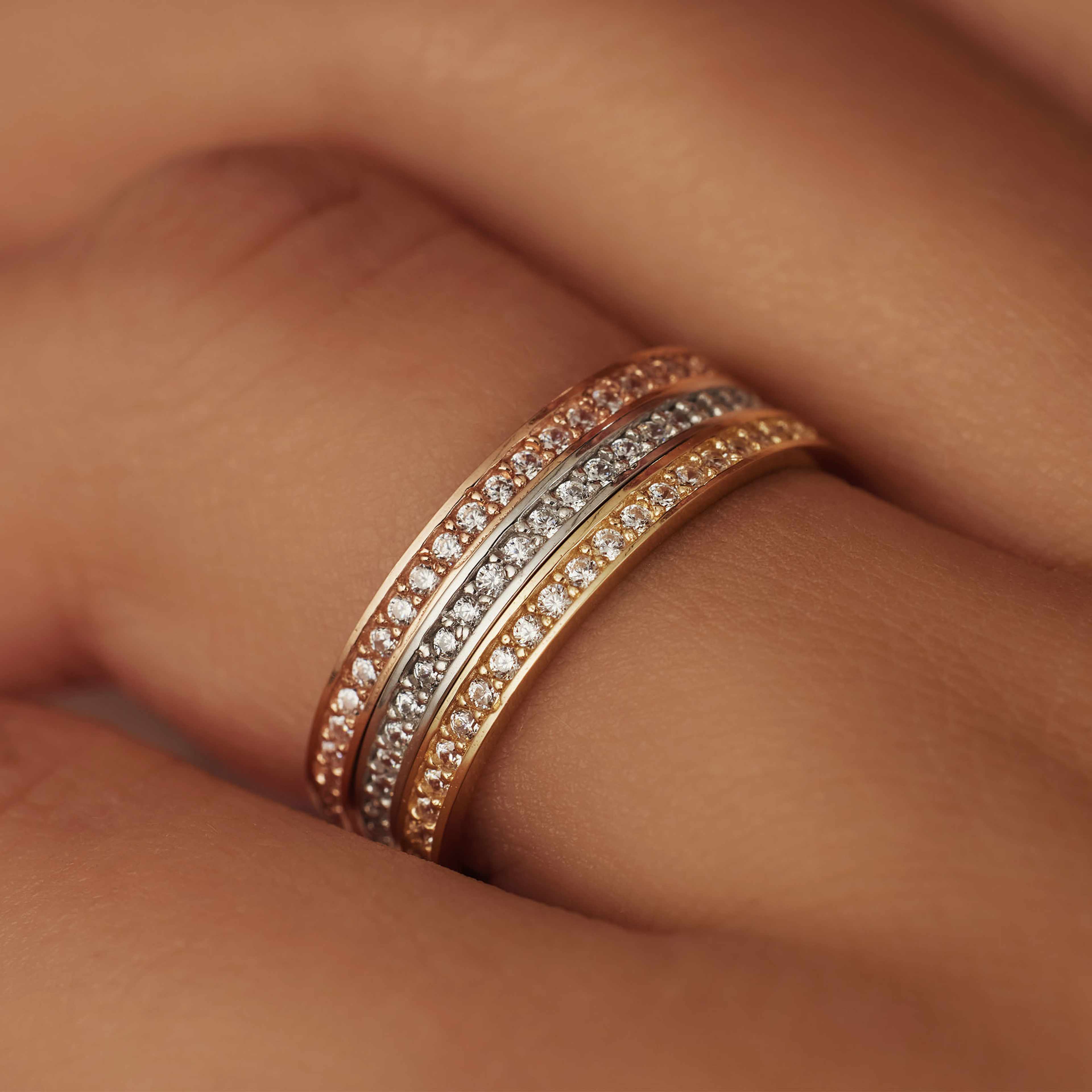 La Concorde 14 Karat Roséguld Ring