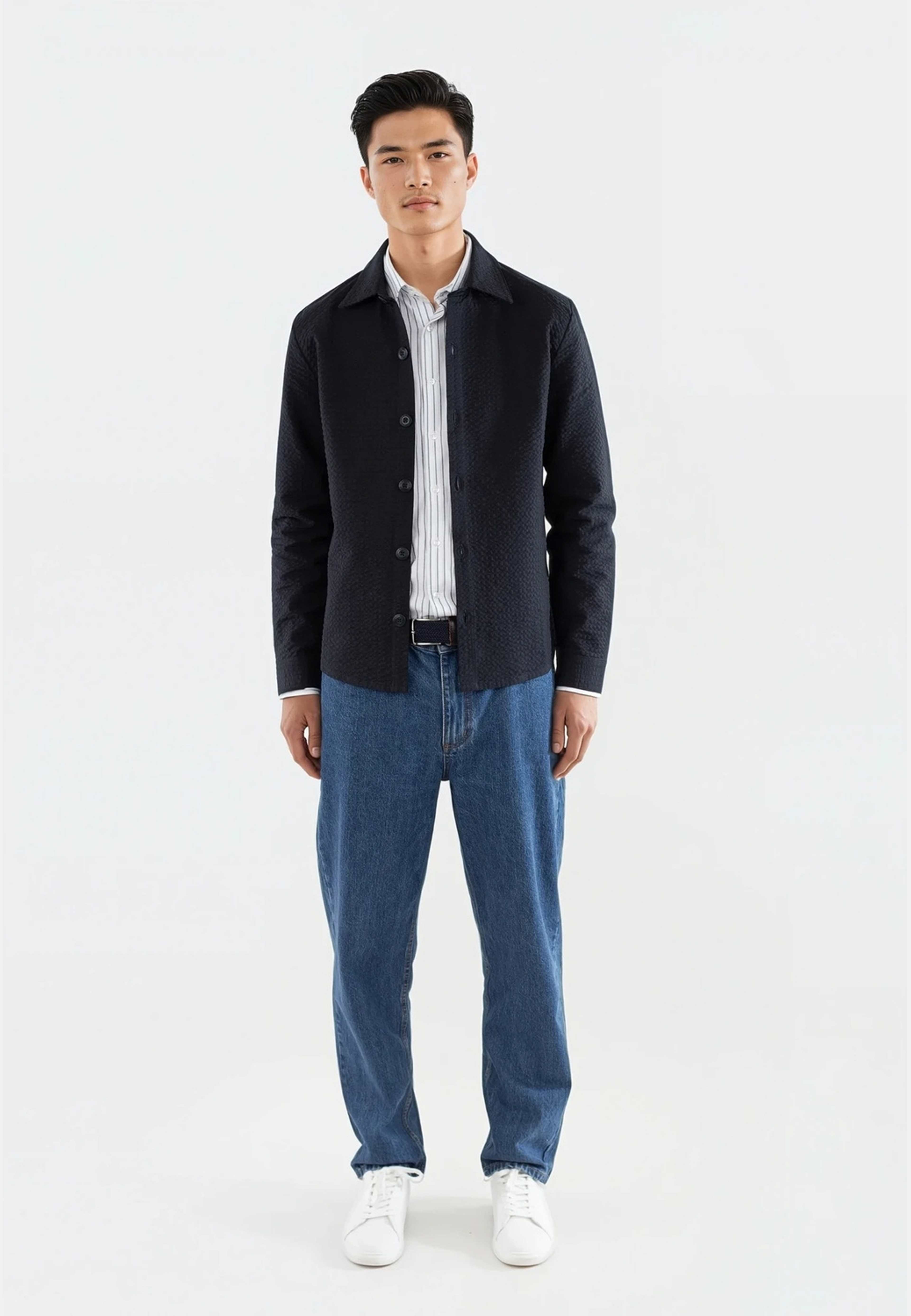 Dawson Seersucker Overshirt