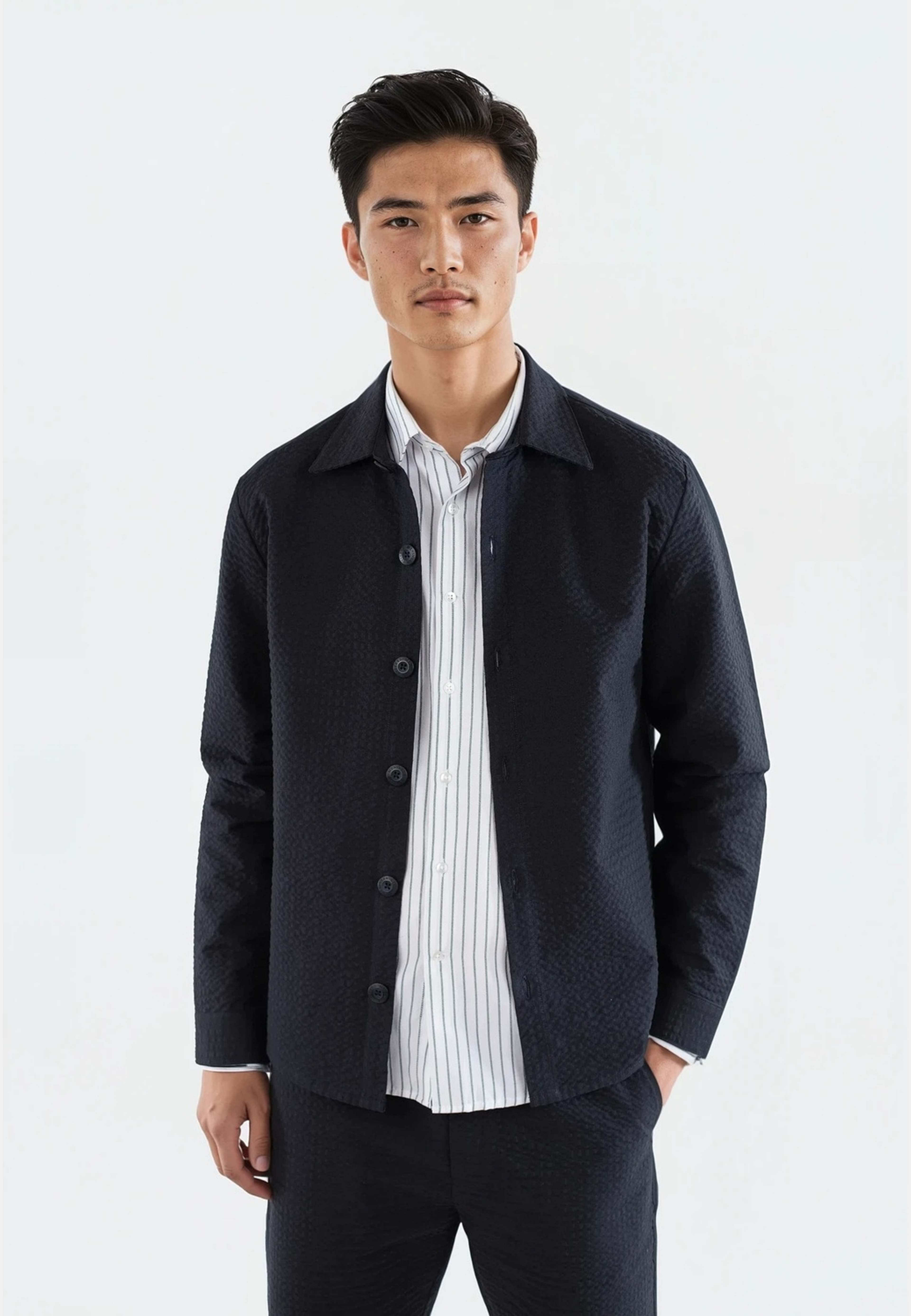 Dawson Seersucker Overshirt