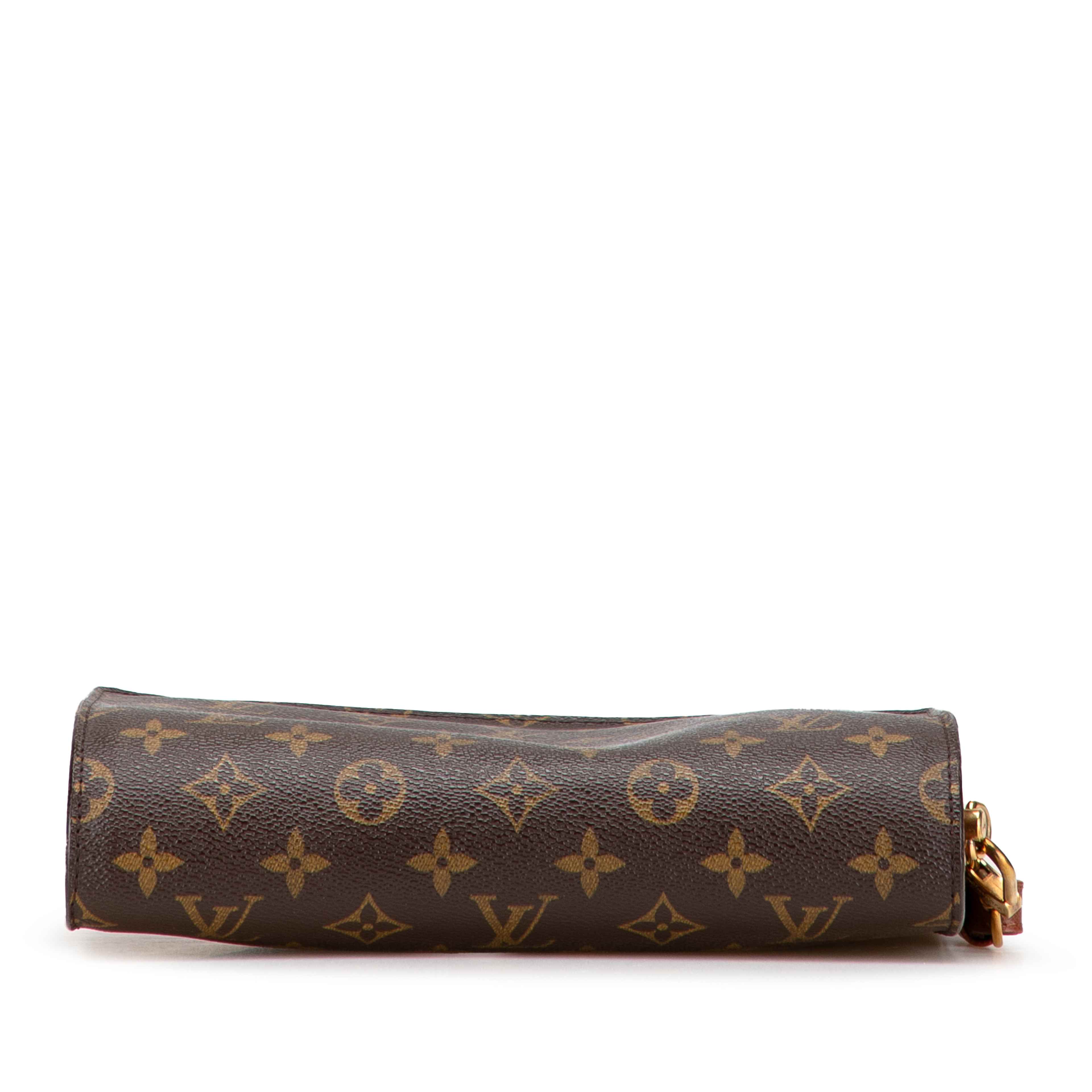 Louis Vuitton Monogram Orsay, från Luxclusif, i färgen brown. Klicka för att öppna bilden i stort format