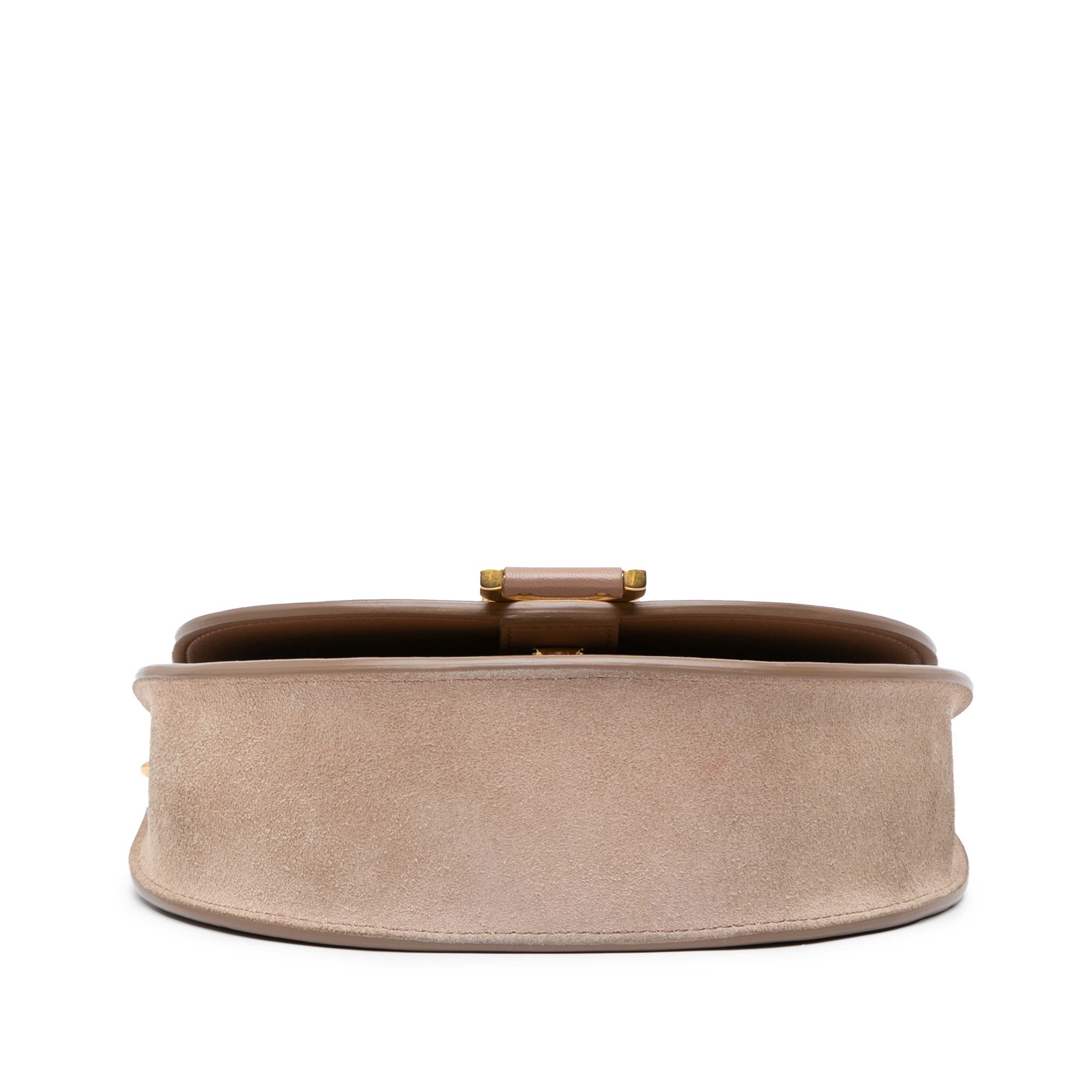Chloé Grained Calfskin Marcie Chain Flap