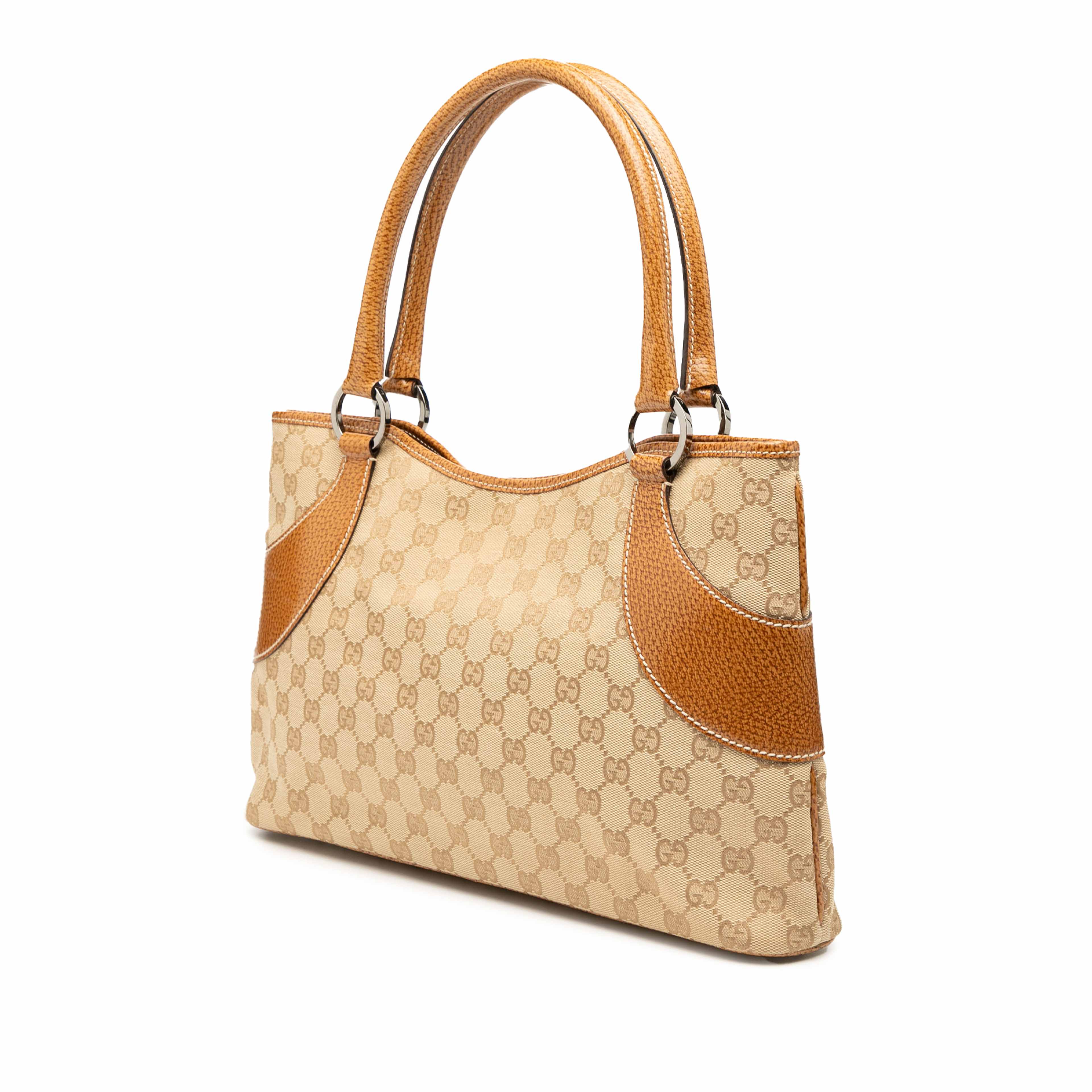 Gucci Gg Canvas Tote, från Luxclusif, i färgen beige. Klicka för att öppna bilden i stort format