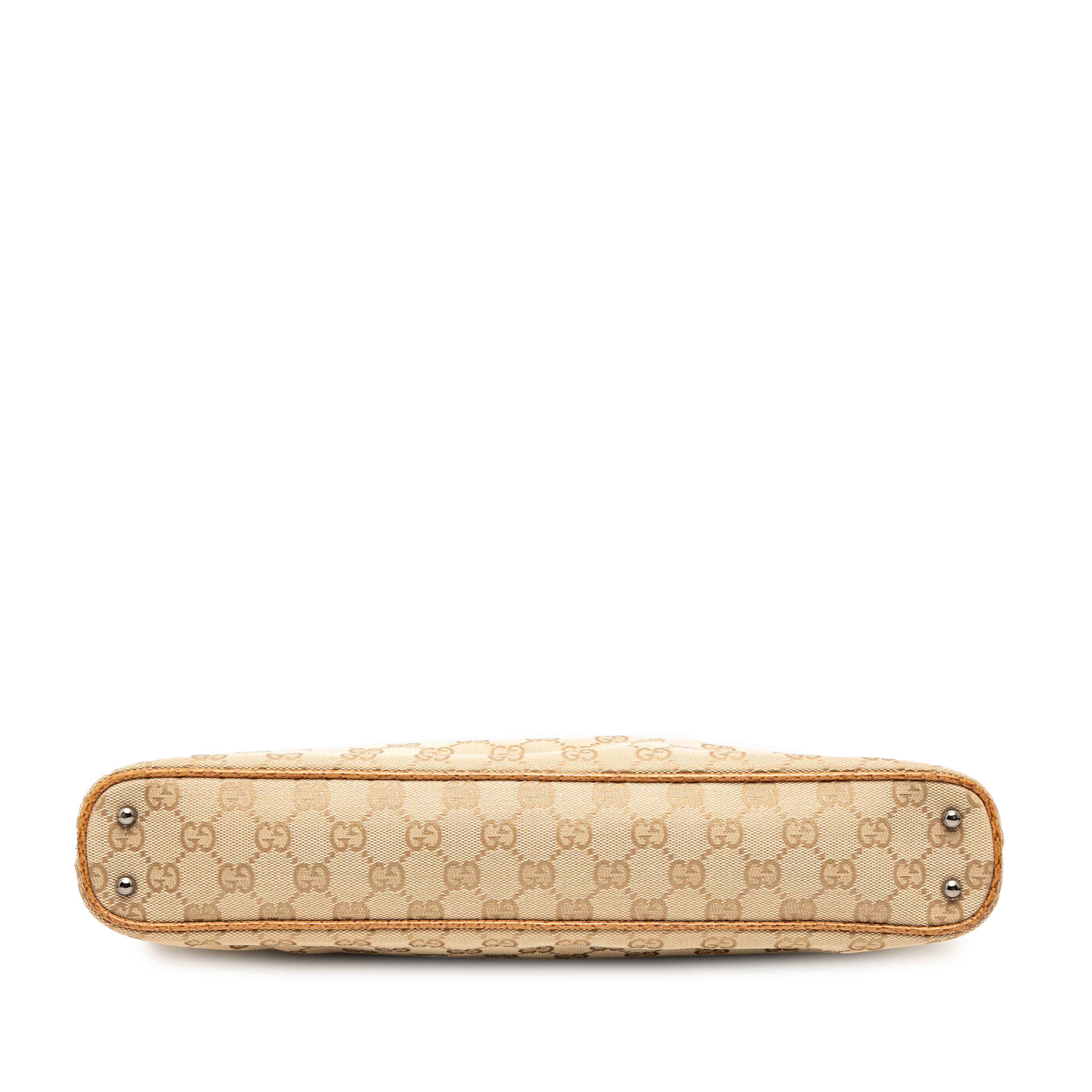 Gucci Gg Canvas Tote, från Luxclusif, i färgen beige. Klicka för att öppna bilden i stort format