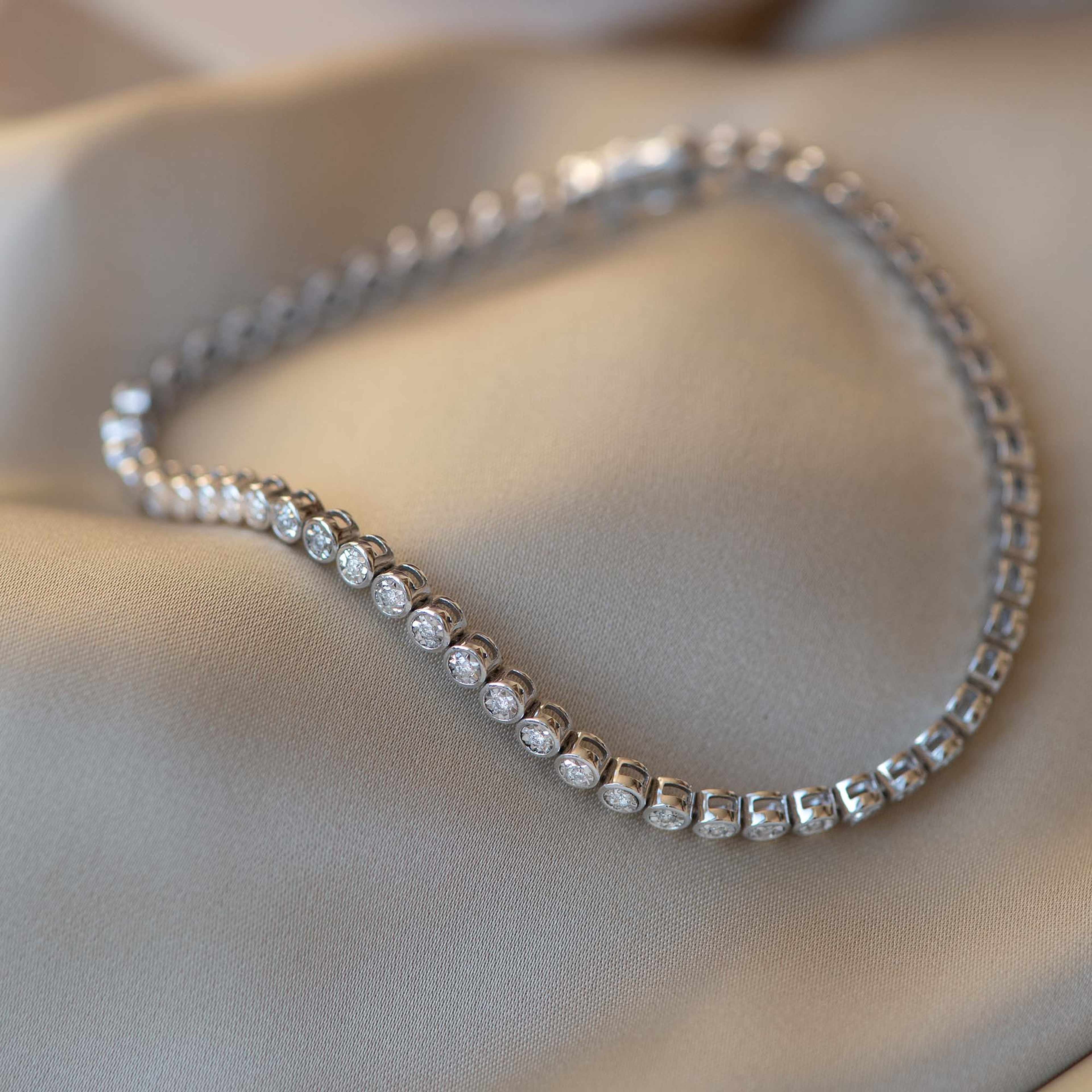 De La Paix 14 Karat Vitguld Armband