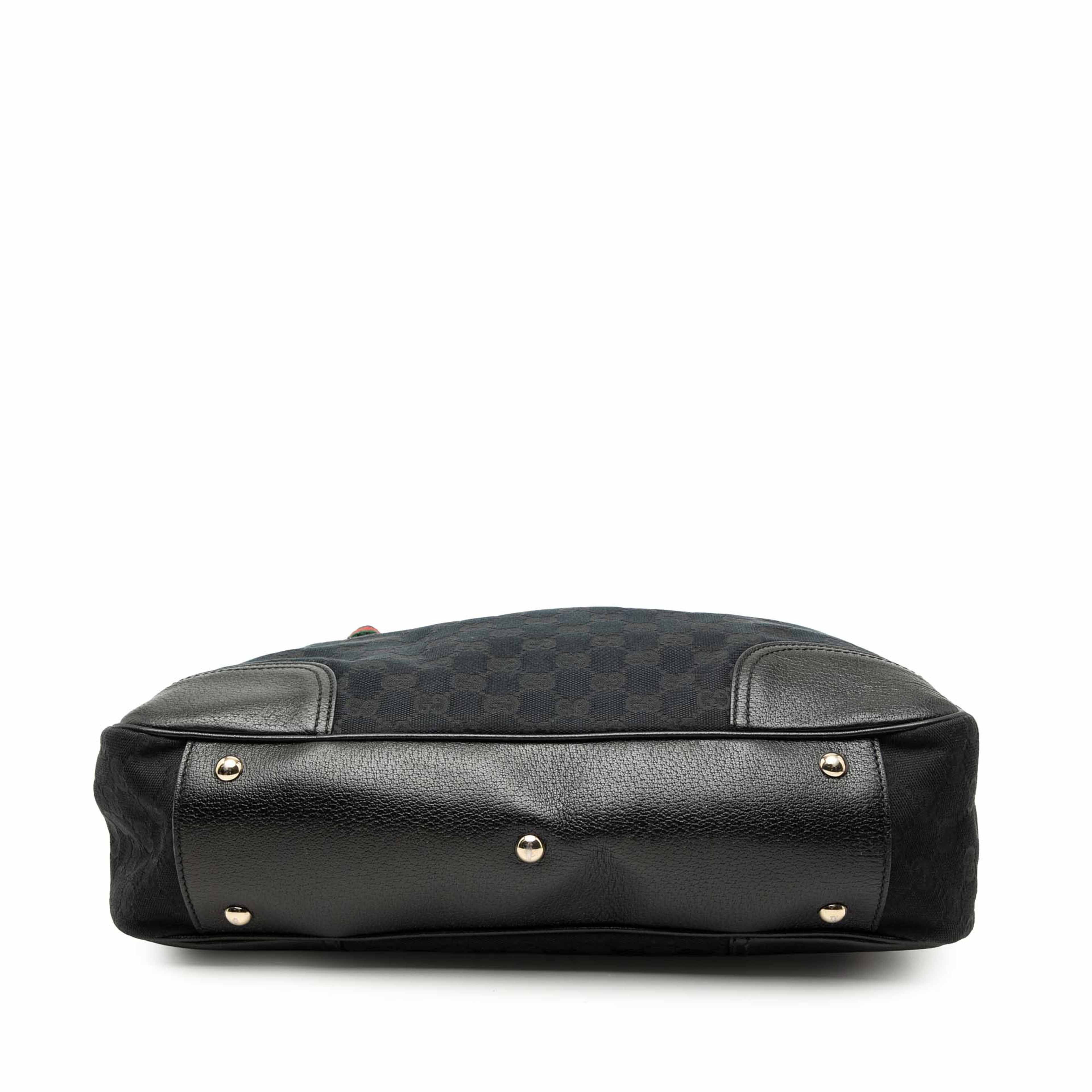 Gucci Gg Canvas Princy Tote, från Luxclusif, i färgen black. Klicka för att öppna bilden i stort format