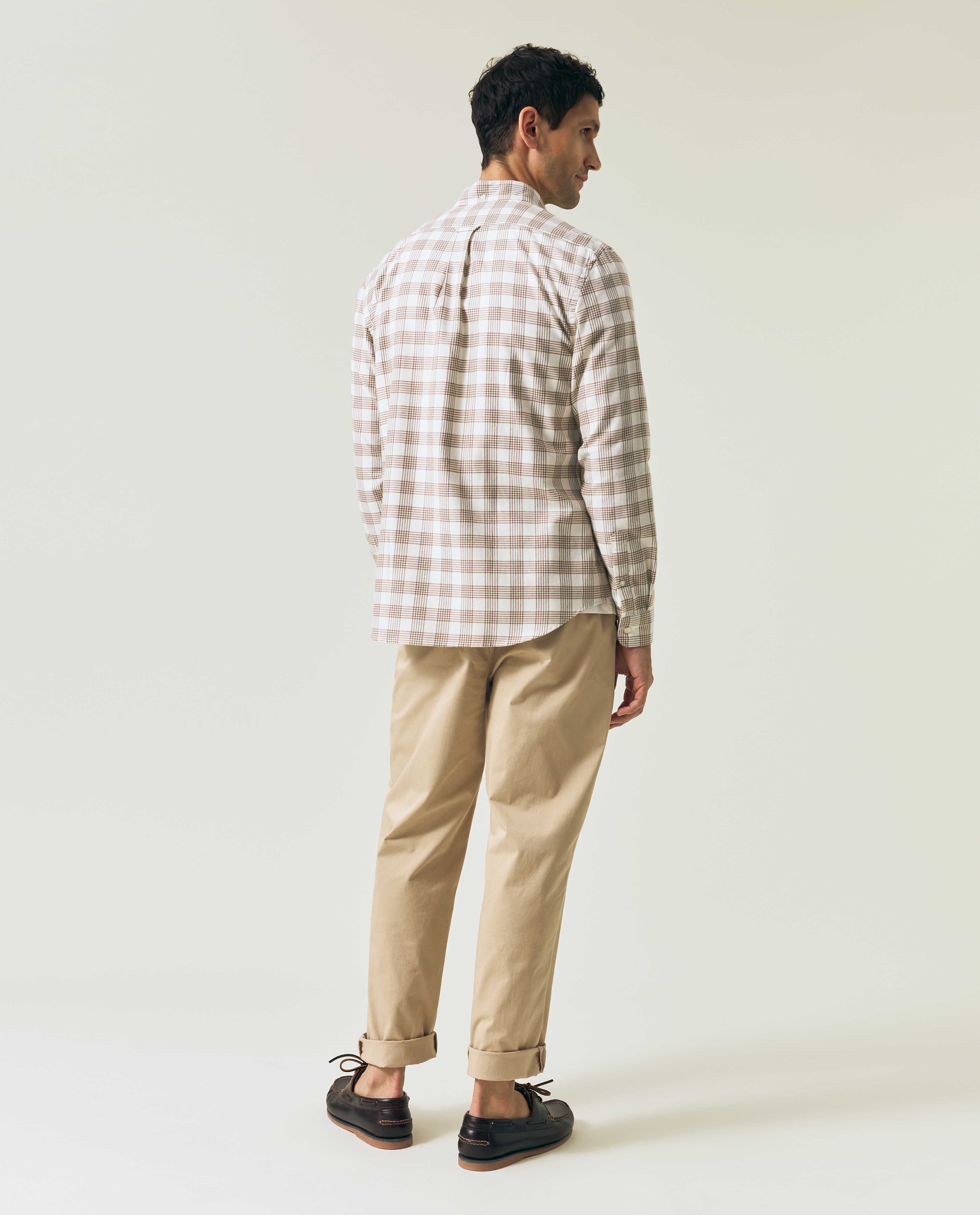 Casual Check Flannel B.d Shirt