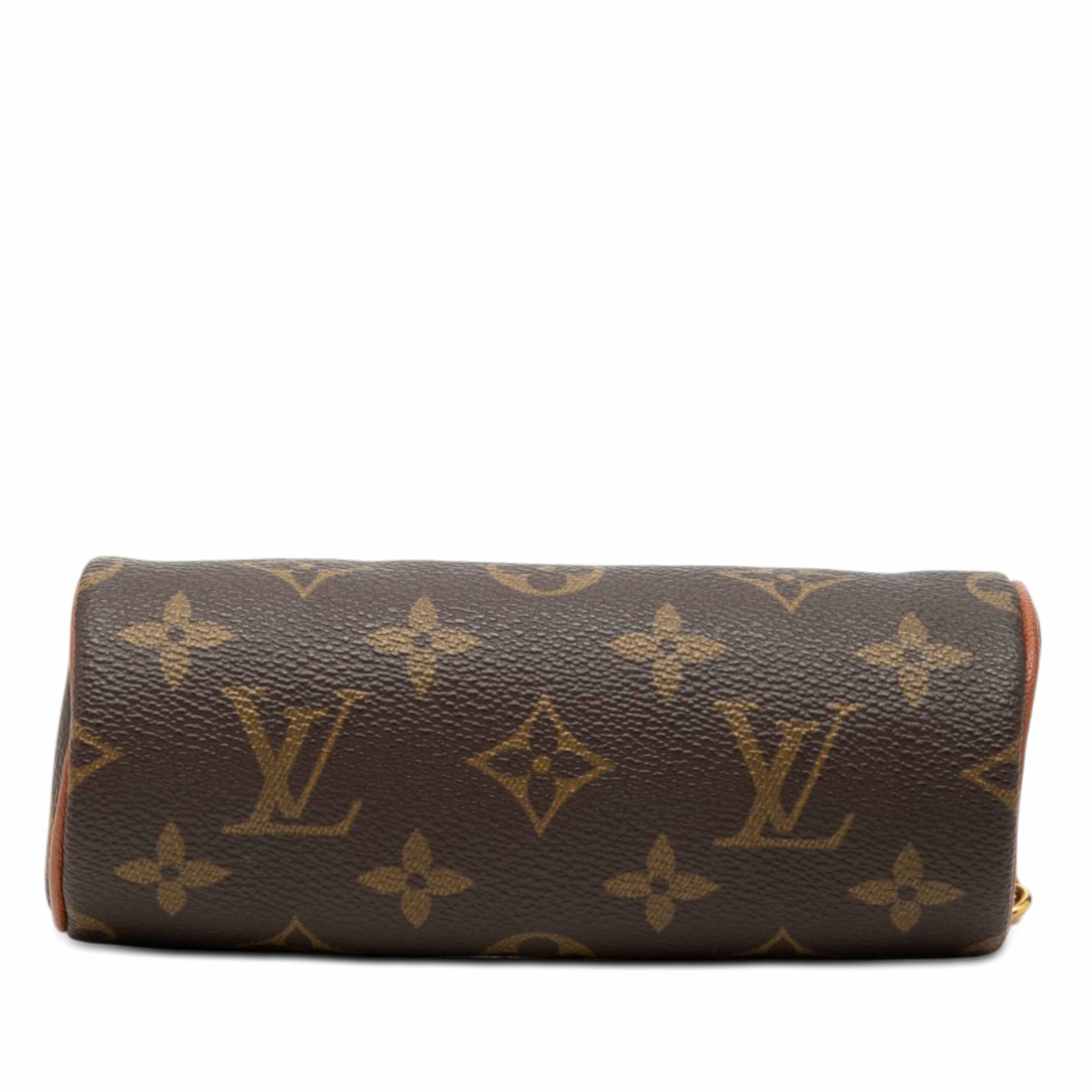 Louis Vuitton Monogram Papillon Pochette, från Luxclusif, i färgen brown. Klicka för att öppna bilden i stort format