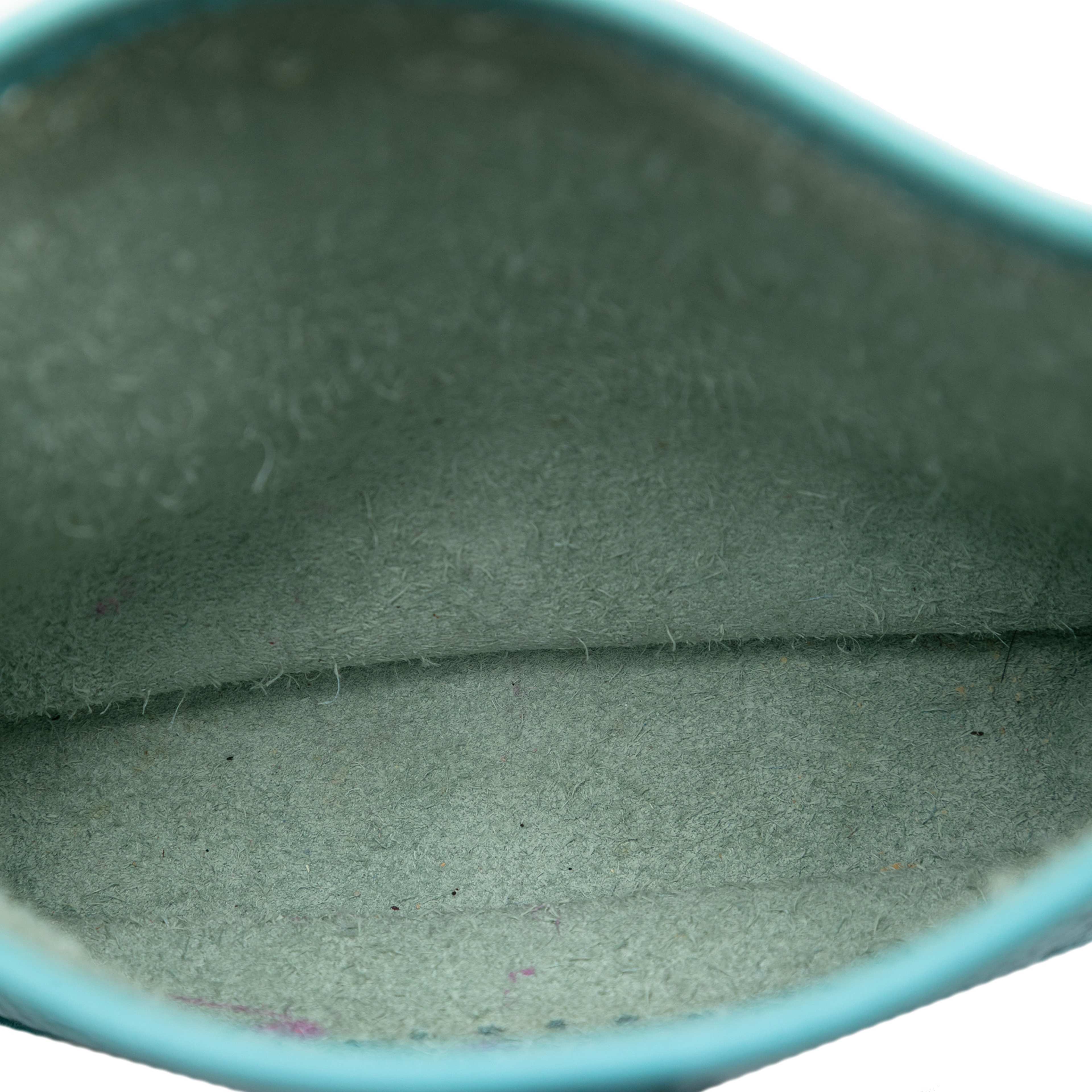 Hermès Clemence Evelyne Amazone Tpm, från Luxclusif, i färgen turquoise. Klicka för att öppna bilden i stort format