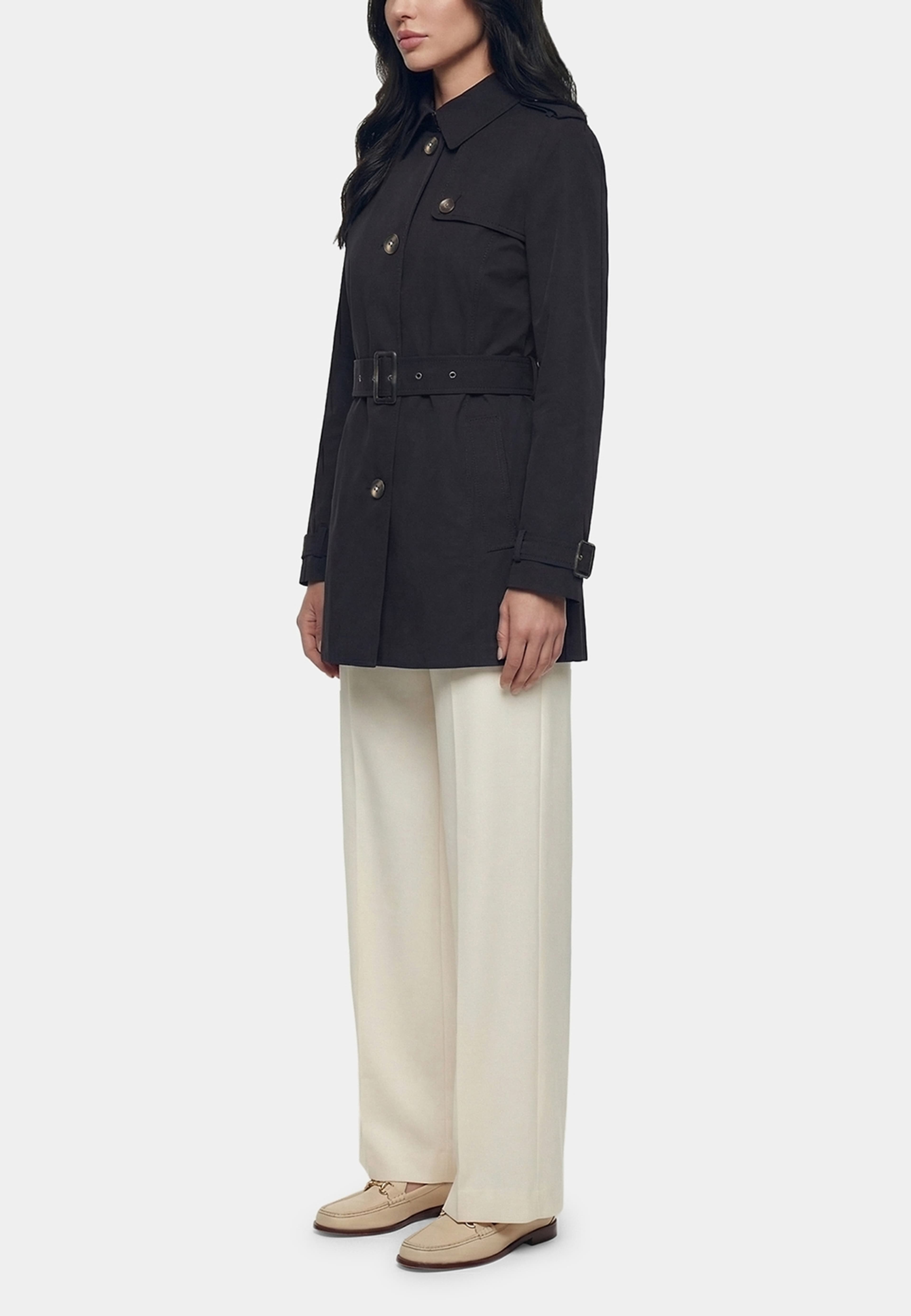 Isabelle Coat, från ROCKANDBLUE, i färgen navy. Klicka för att öppna bilden i stort format
