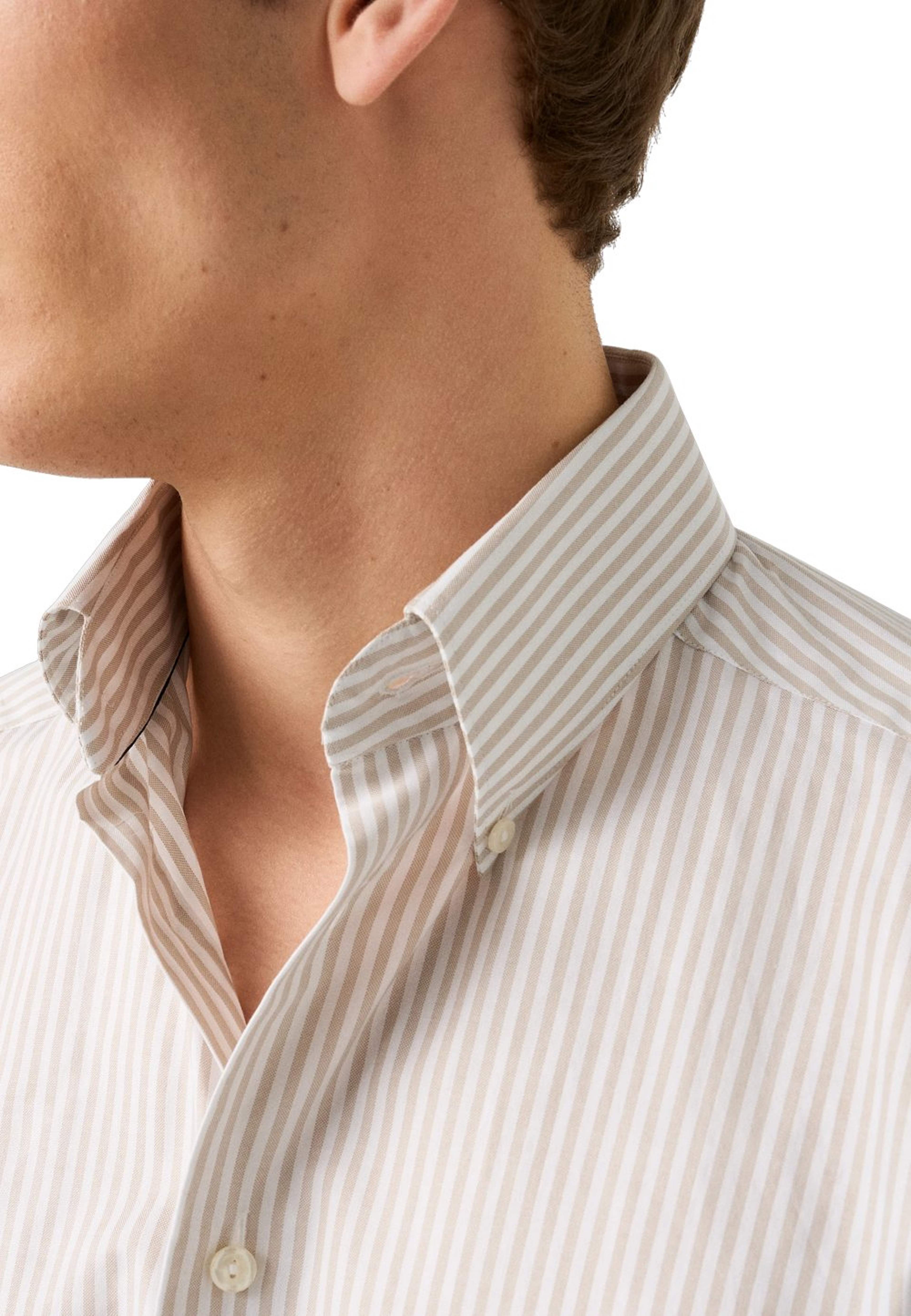 Randig Skjorta I Signature Oxford Slim Fit