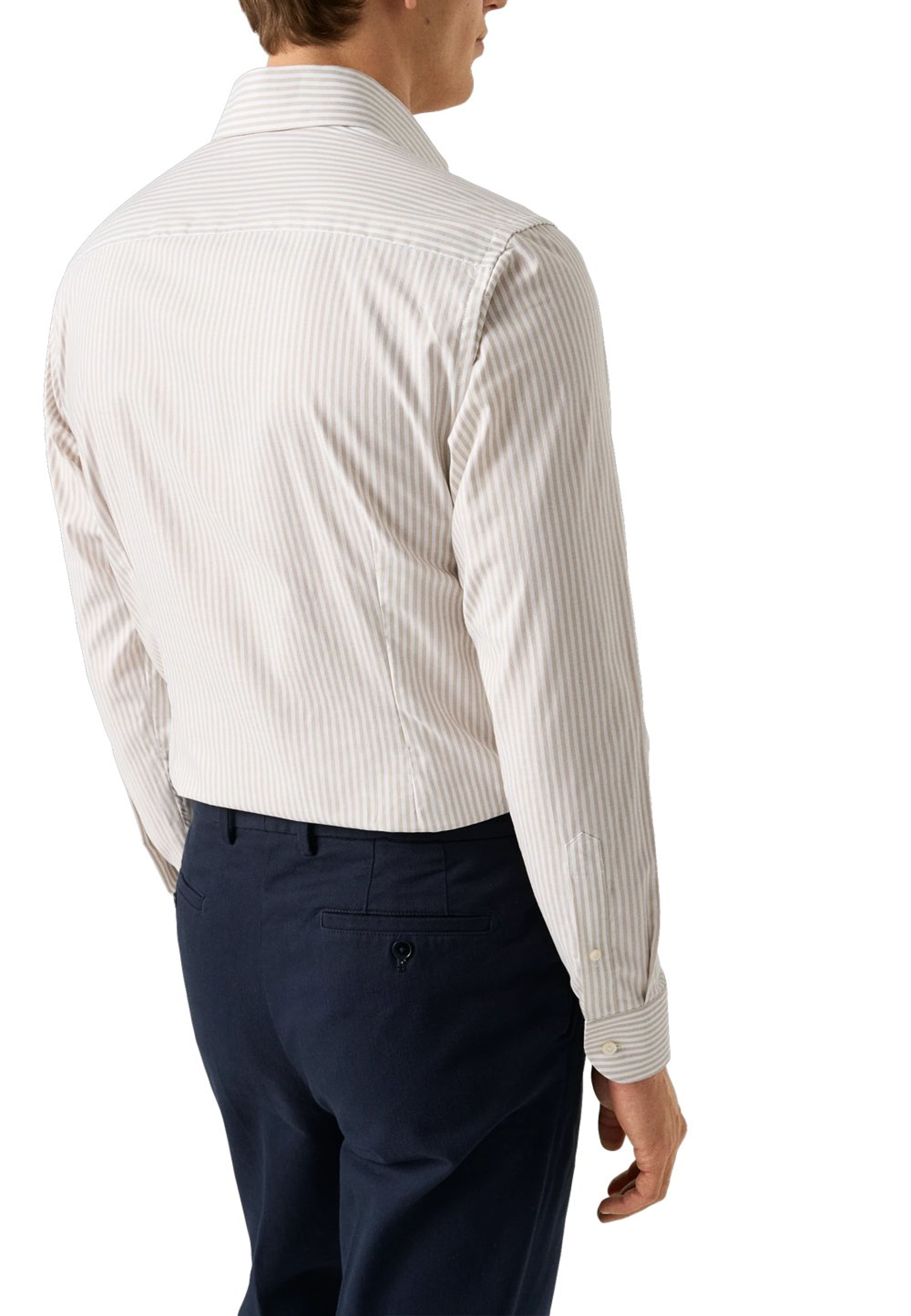 Randig Skjorta I Signature Oxford Slim Fit
