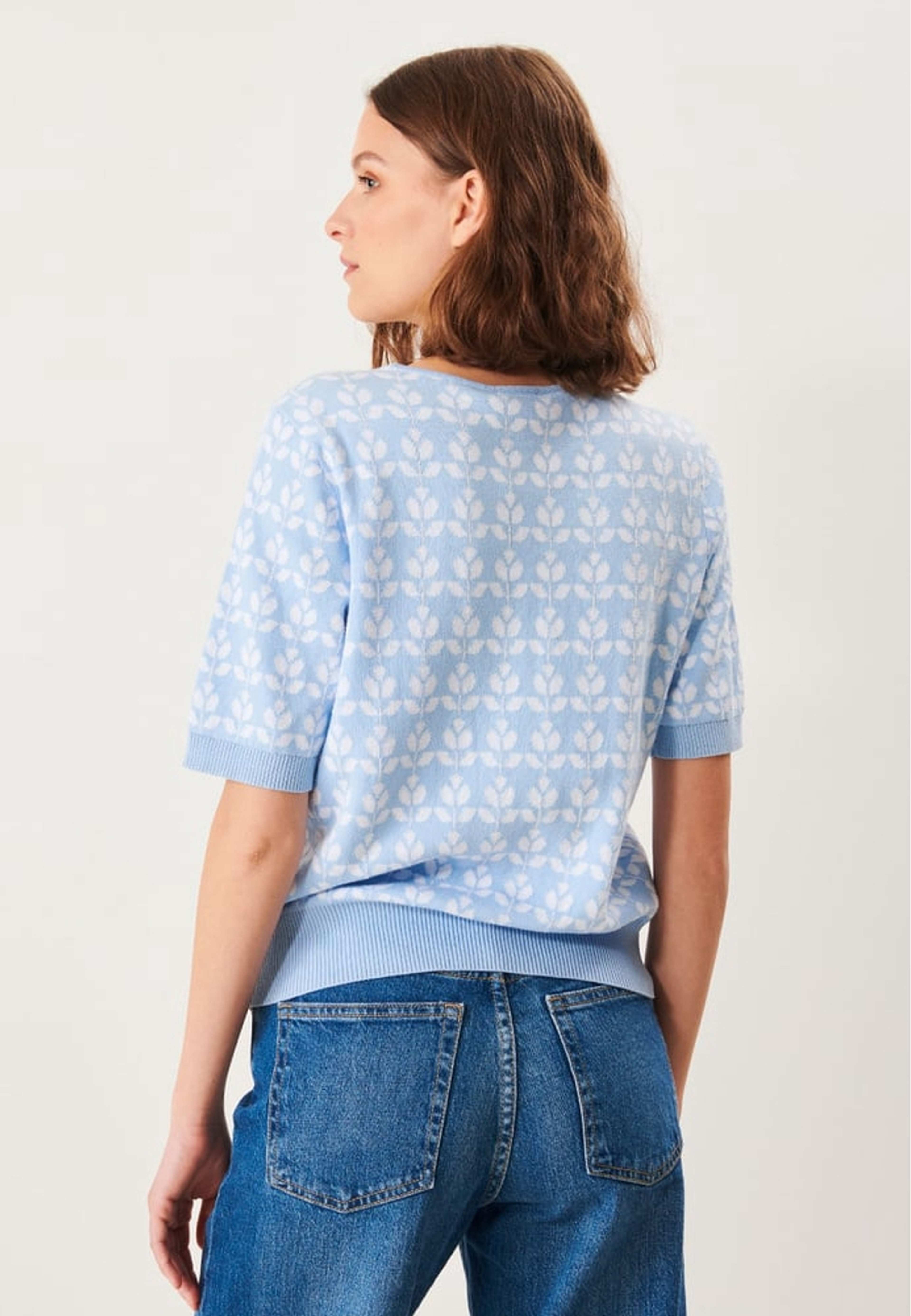 Bess Jumper, från Jumperfabriken, i färgen light blue. Klicka för att öppna bilden i stort format