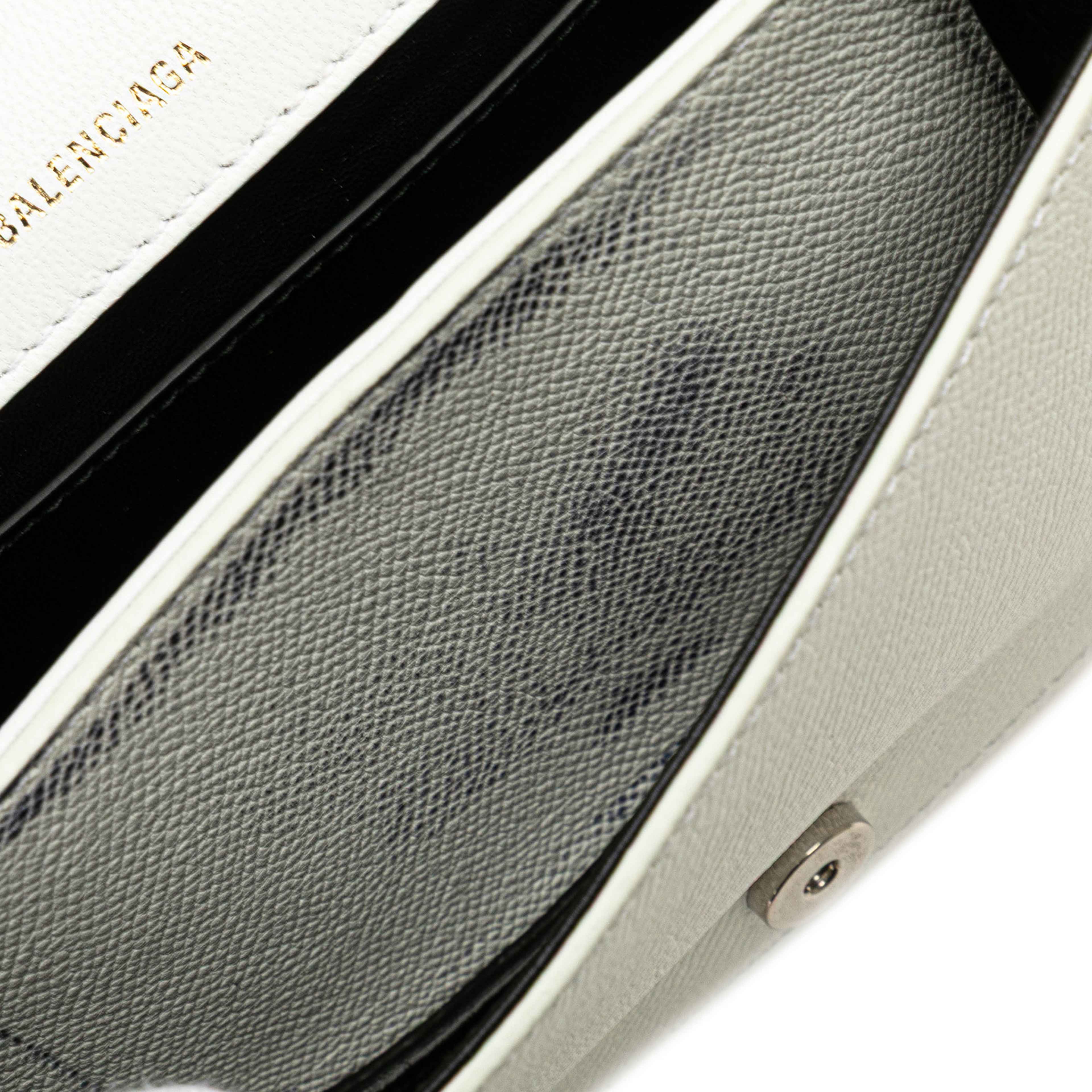 Balenciaga Xs Grained Calfskin Logo Ville Day Crossbody