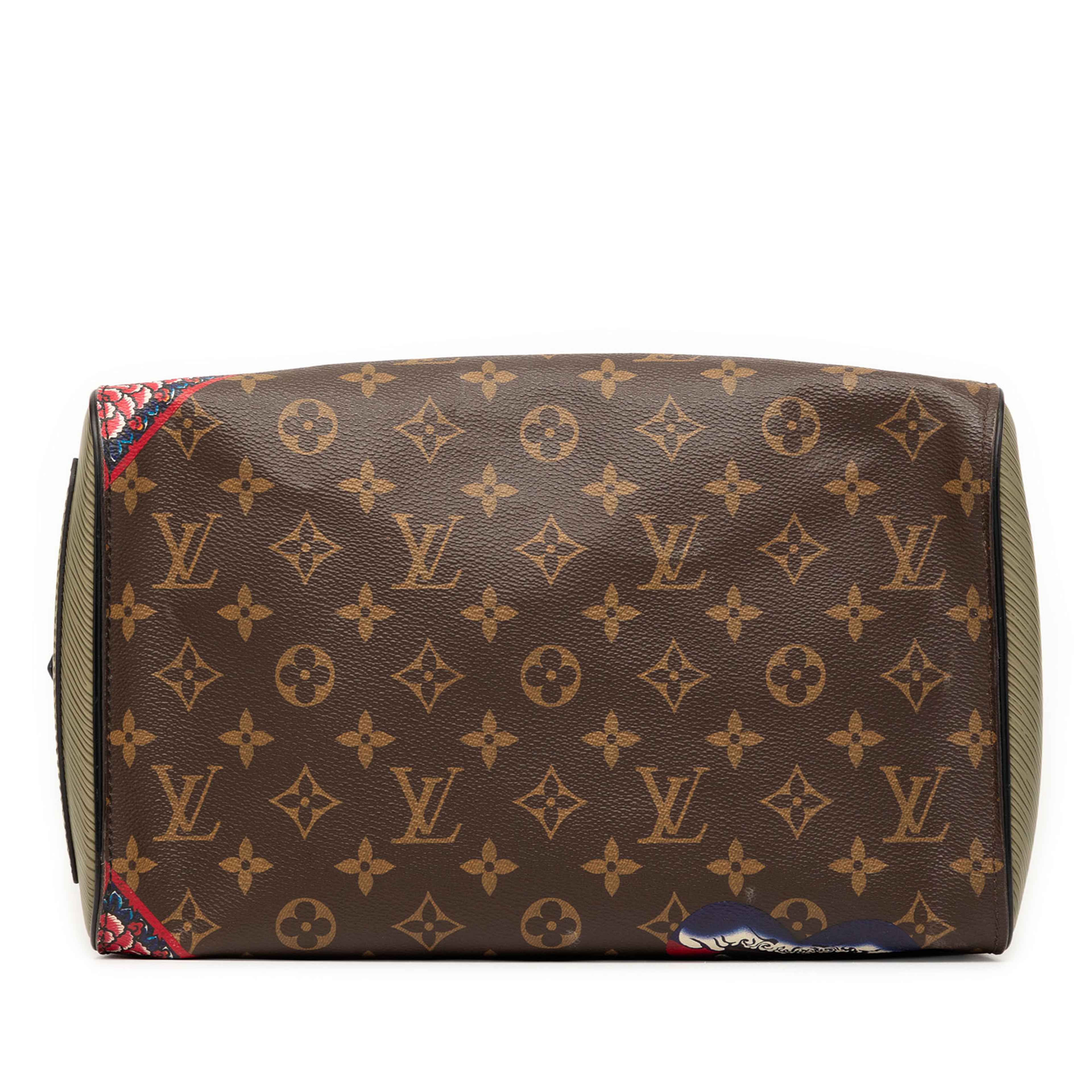 Louis Vuitton Monogram Kabuki Speedy  30, från Luxclusif, i färgen brown. Klicka för att öppna bilden i stort format