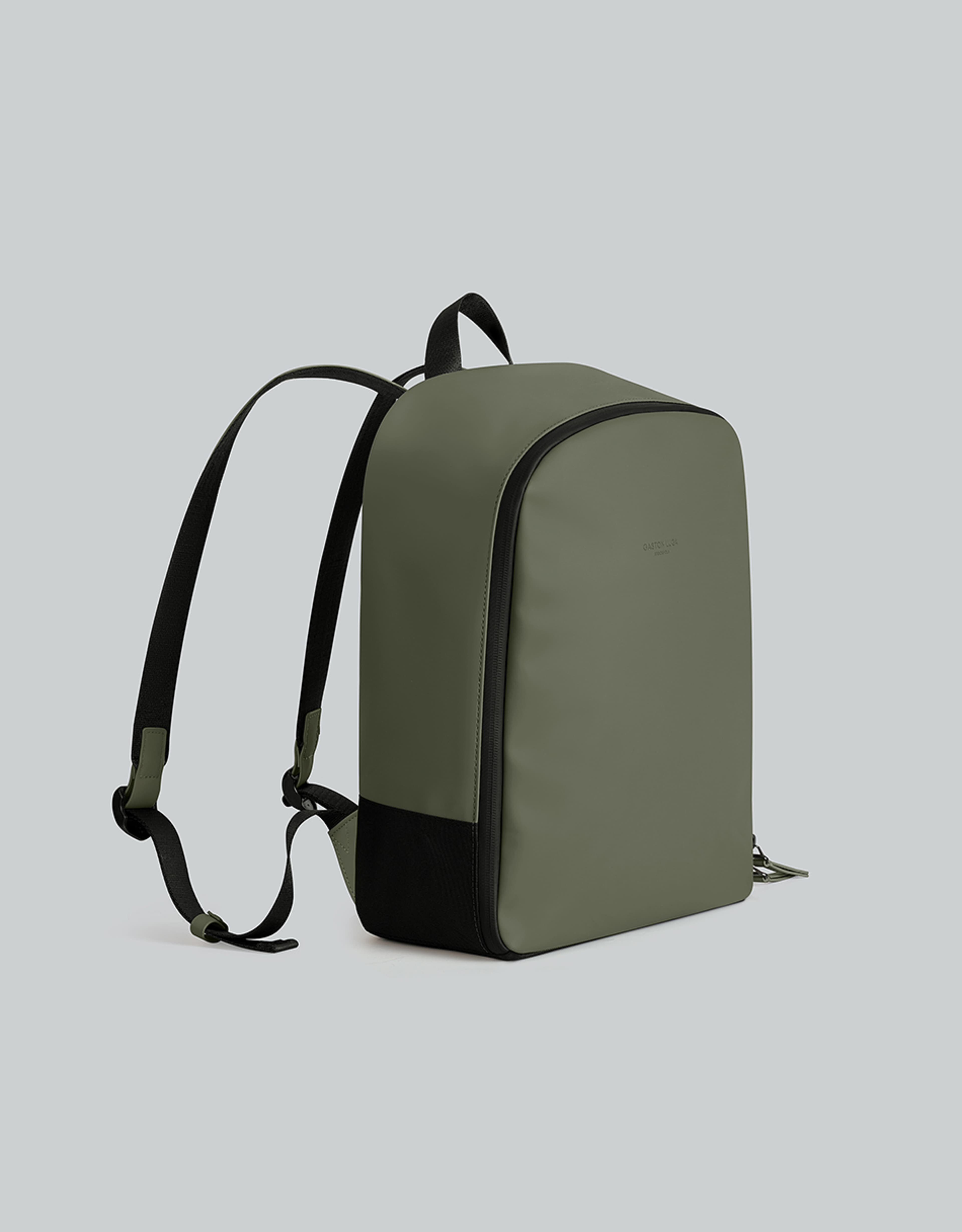 Däsh Daily Backpack 14", från Gaston Luga, i färgen olive.