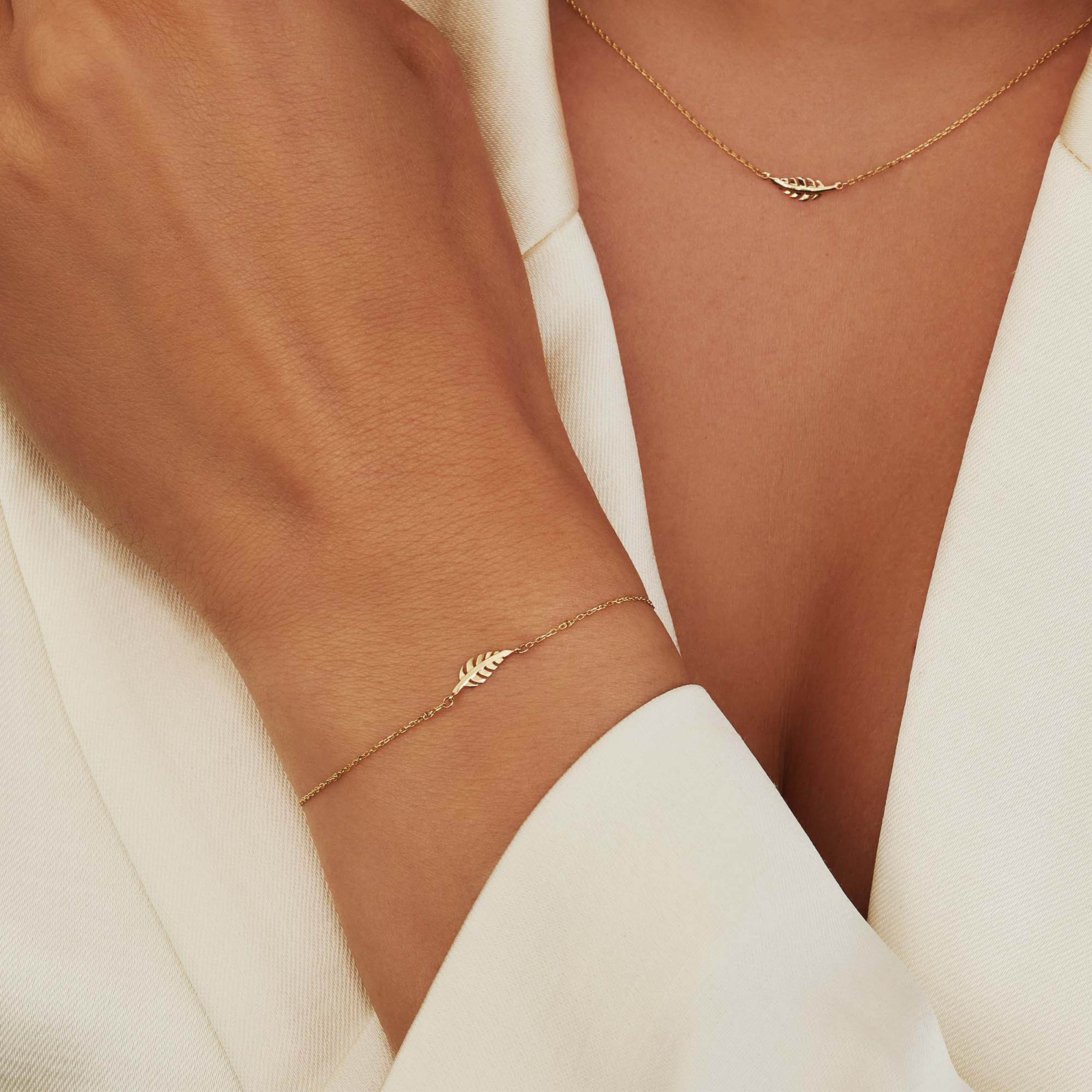 Monceau 14 Karat Guld Halsband