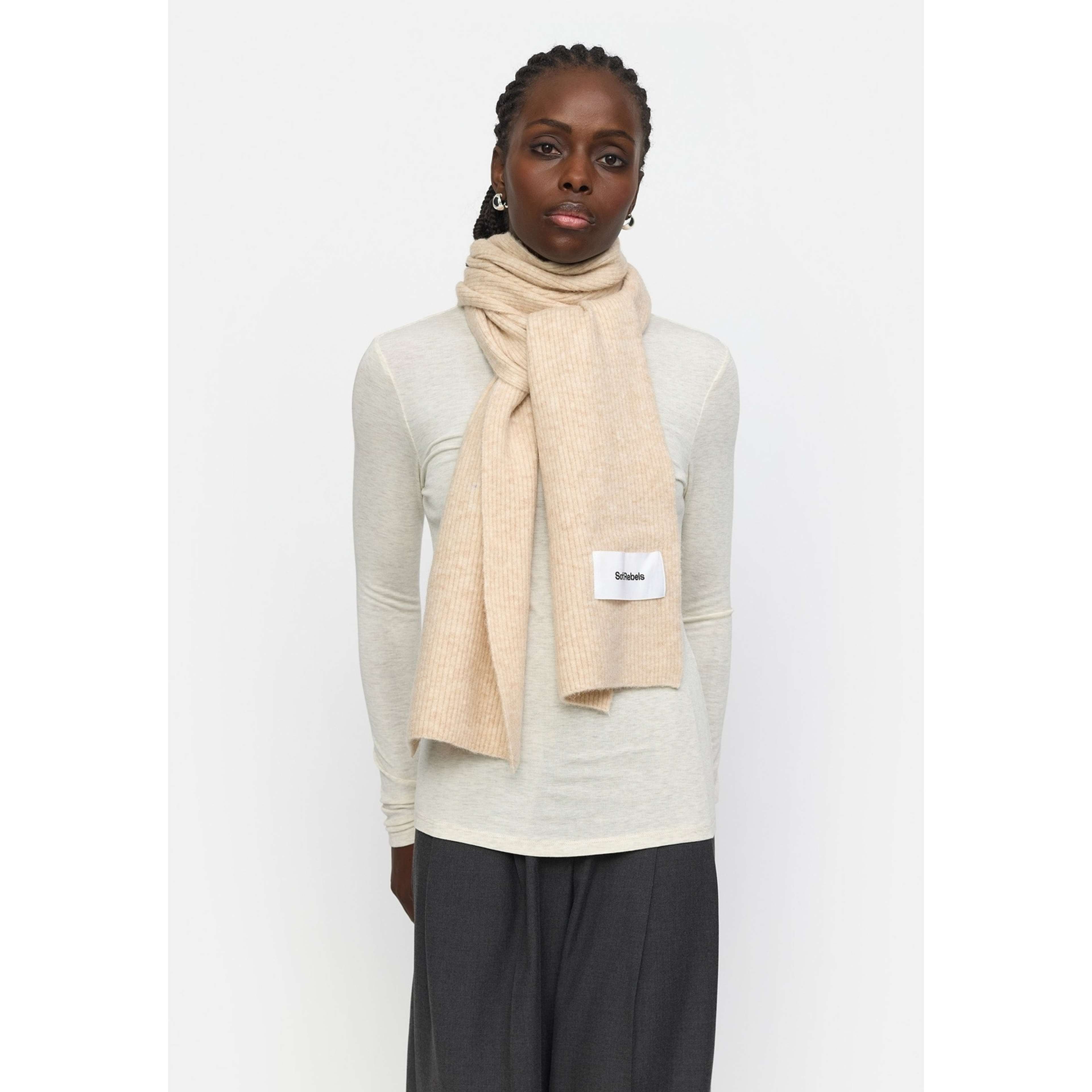 Srallison Scarf - Whitecap Gray Melange