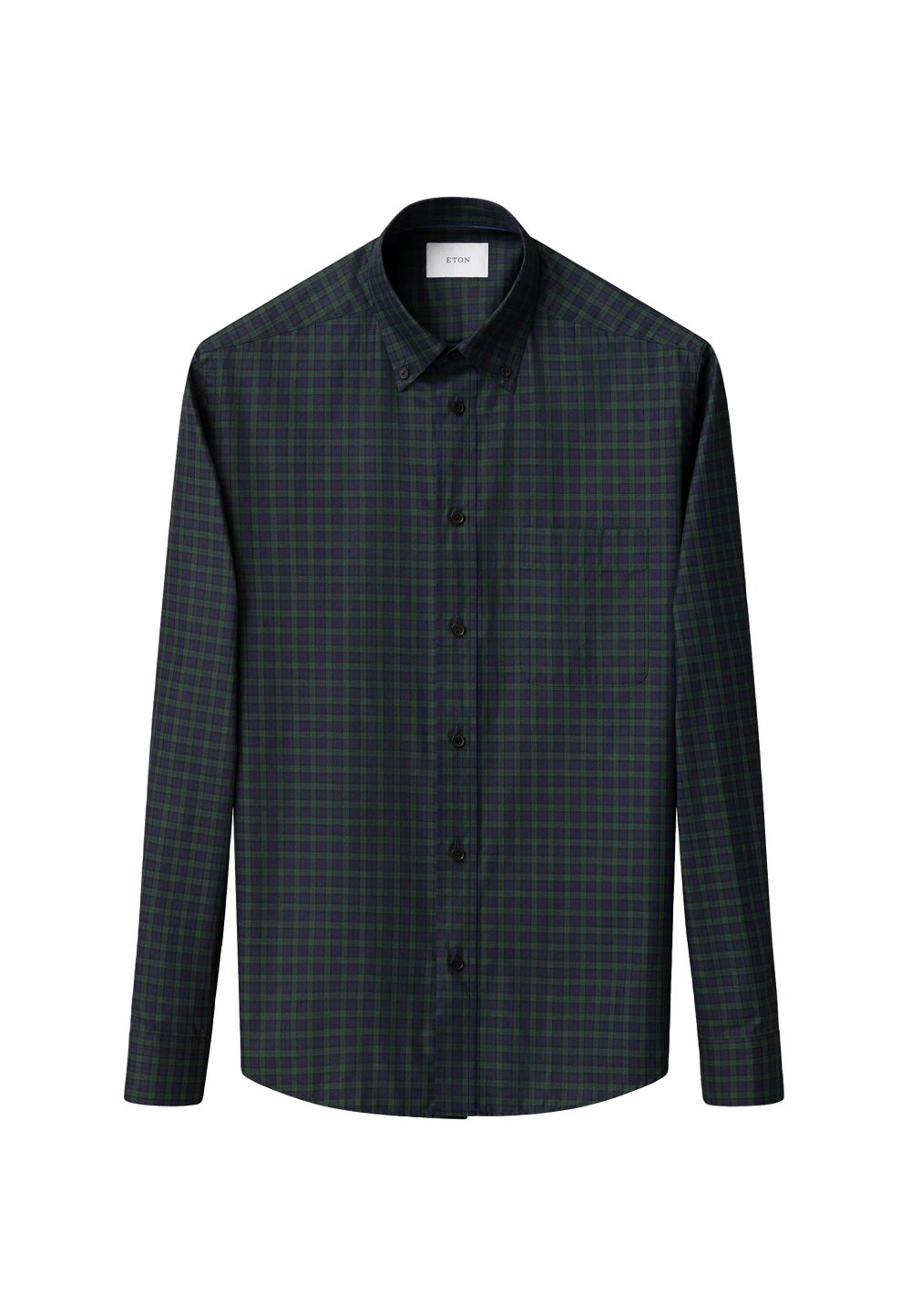 Klassiskt Skotskrutig Skjorta Casual Fit