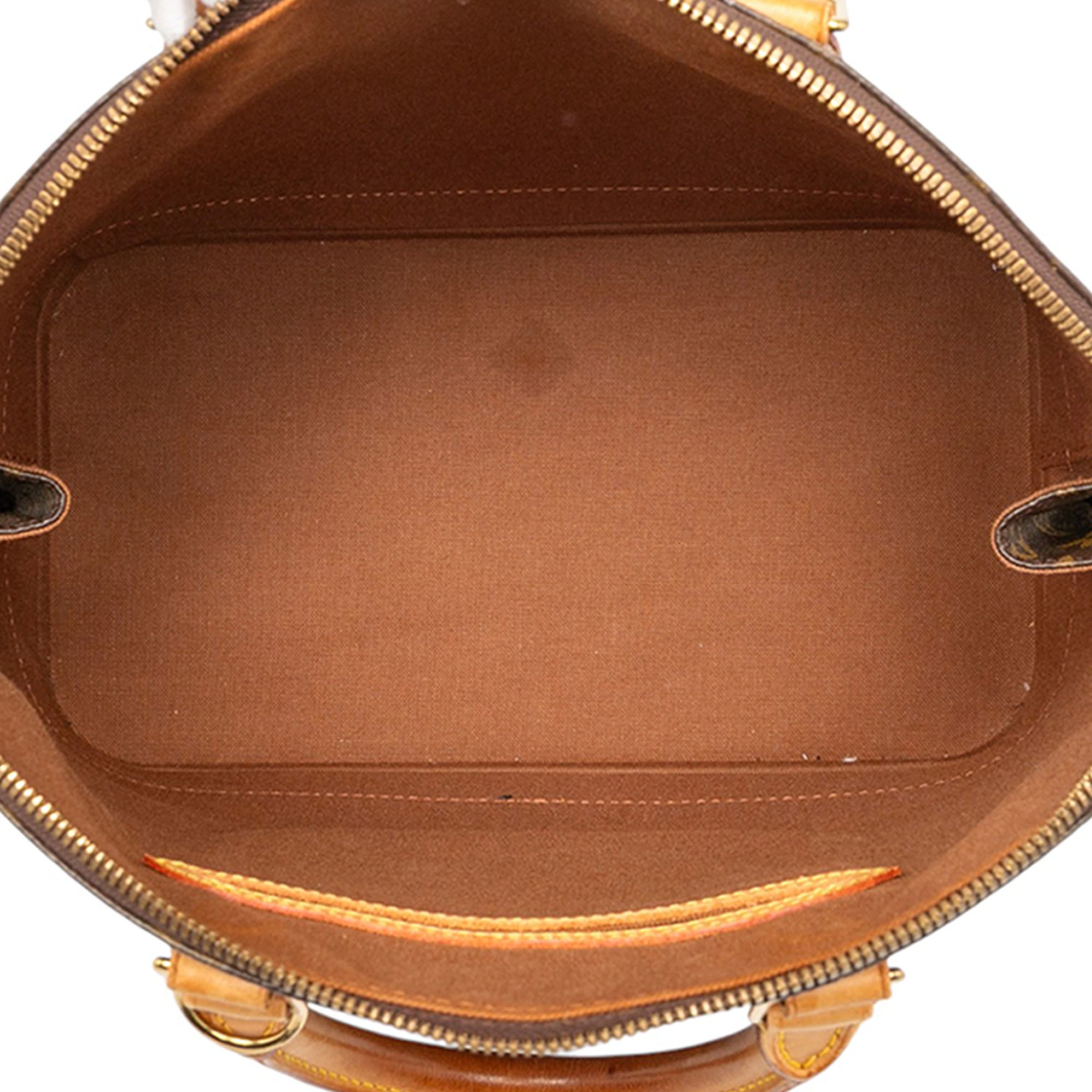 Louis Vuitton Monogram Alma Pm, från Luxclusif, i färgen brown. Klicka för att öppna bilden i stort format