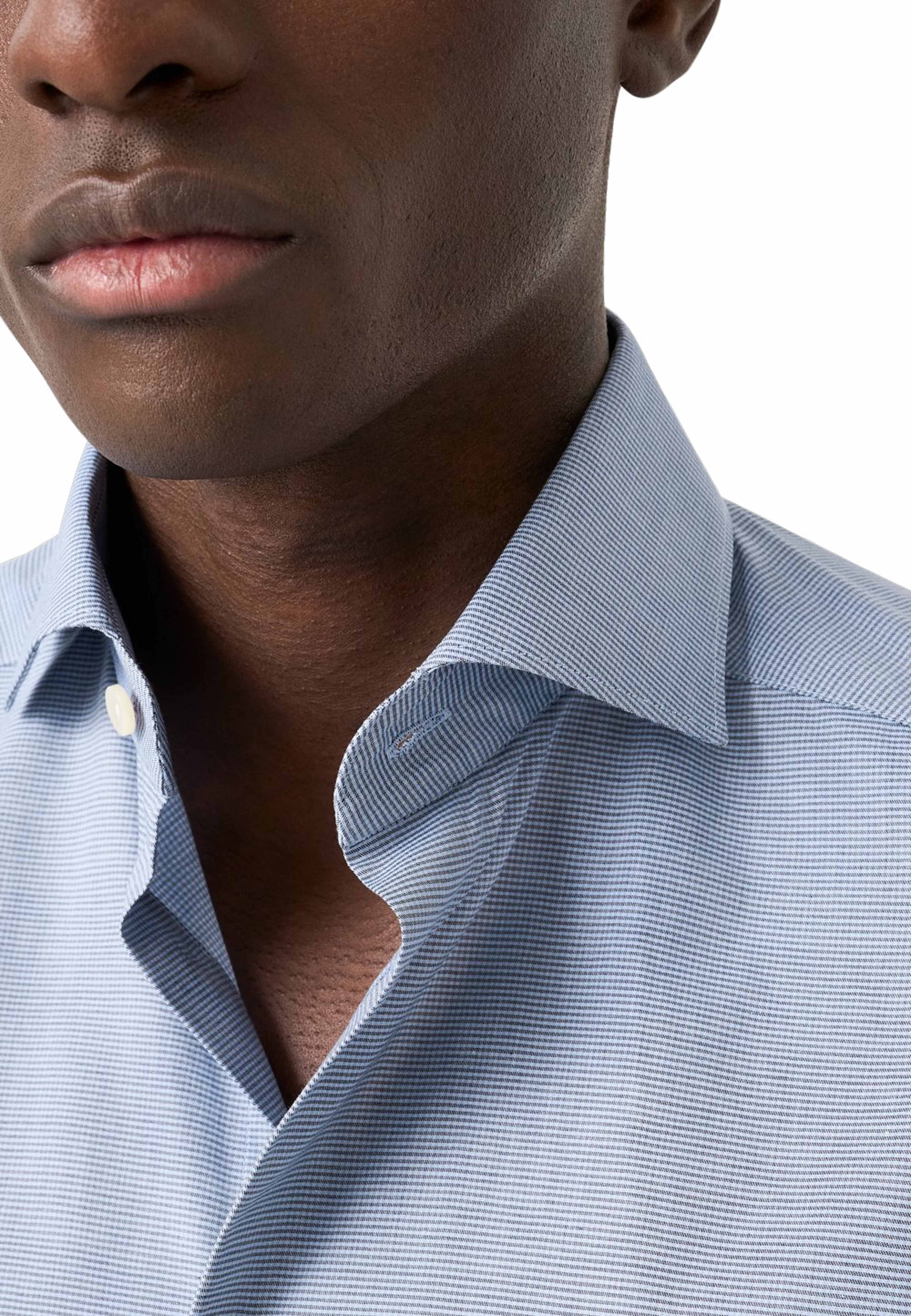 Smårutig Twillskjorta Slim Fit
