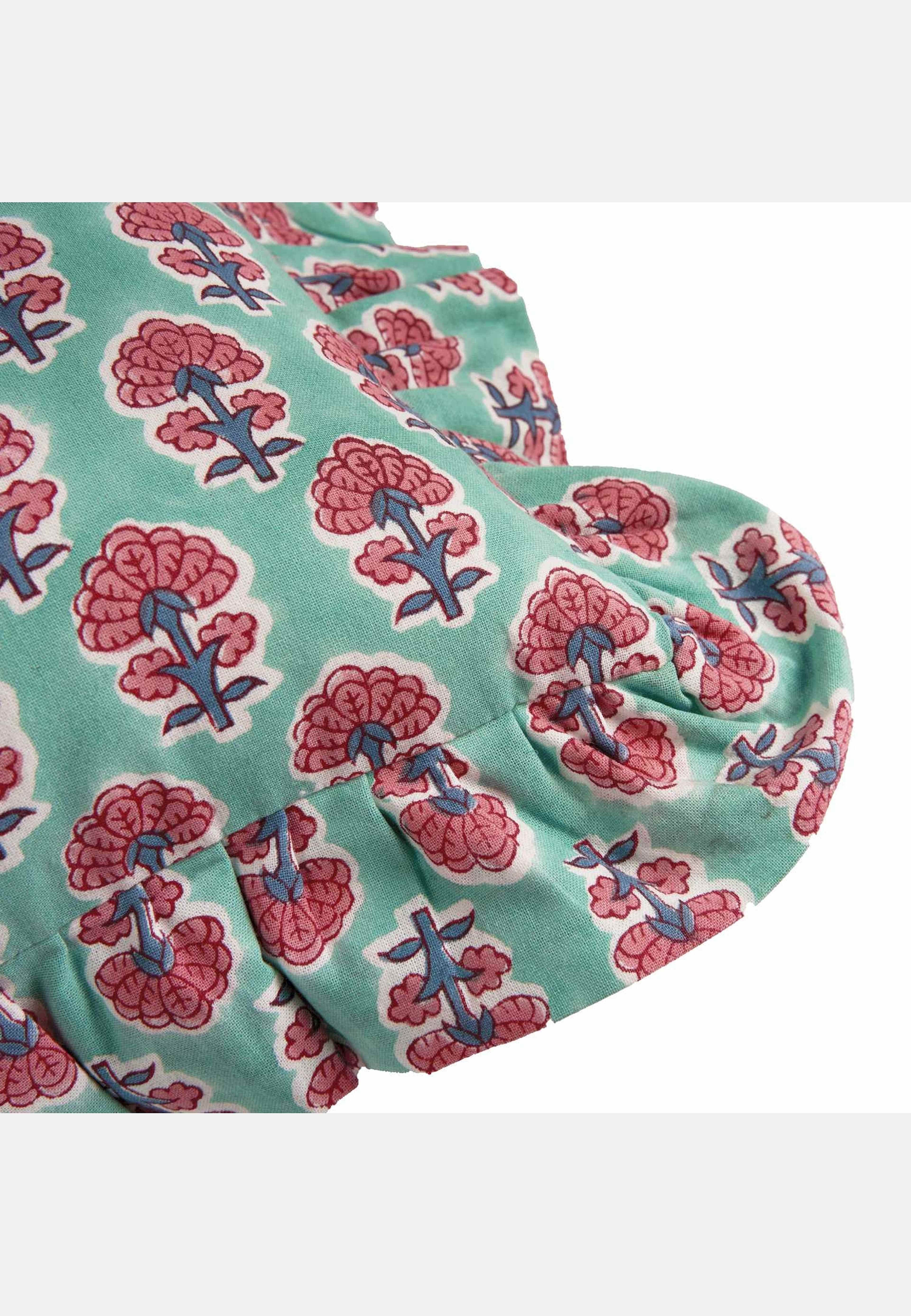 Primrose Kuddfodral - 30x40 Cm, från Pick A Poppy, i färgen turquoise. Klicka för att öppna bilden i stort format