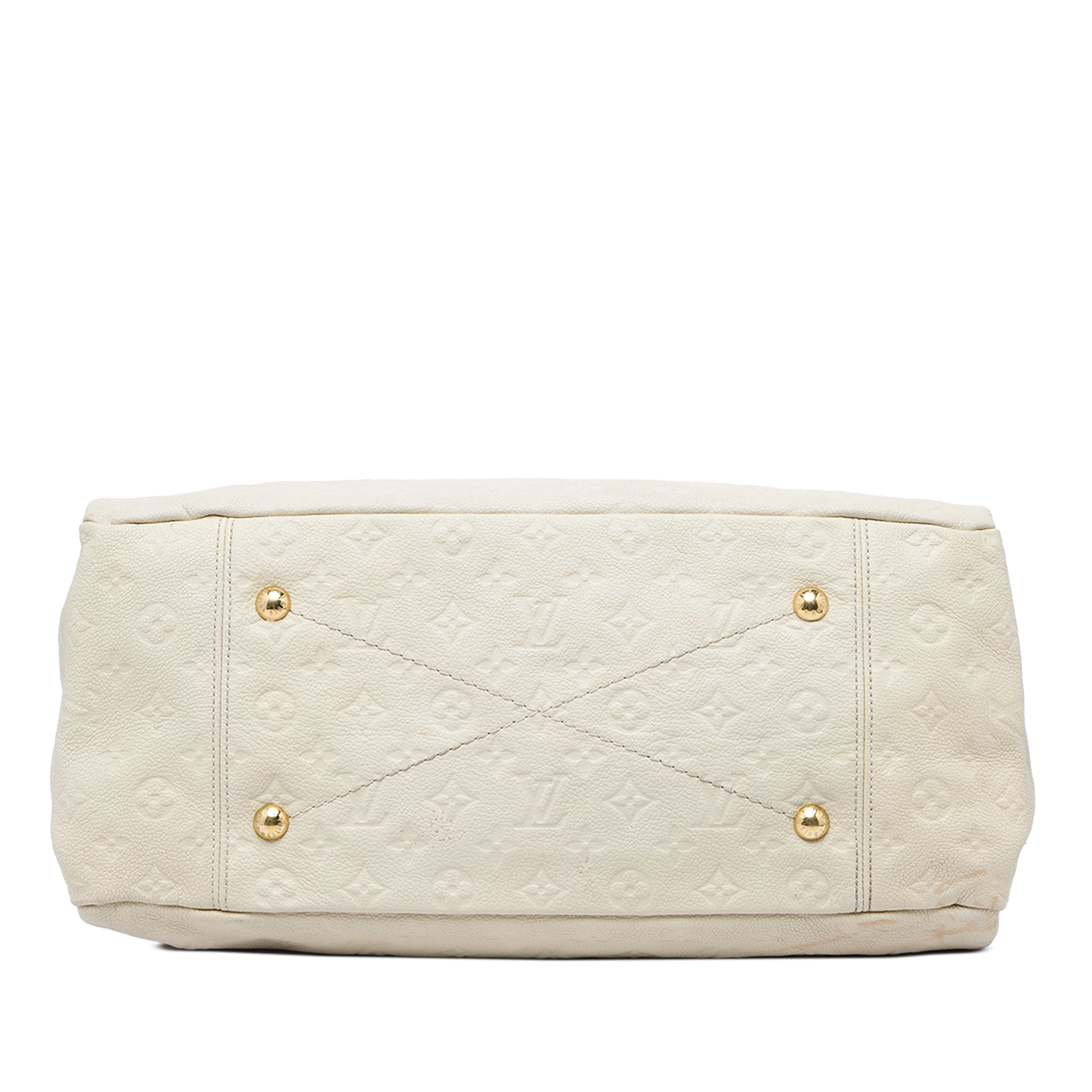 Louis Vuitton Monogram Empreinte Artsy Mm, från Luxclusif, i färgen vit. Klicka för att öppna bilden i stort format