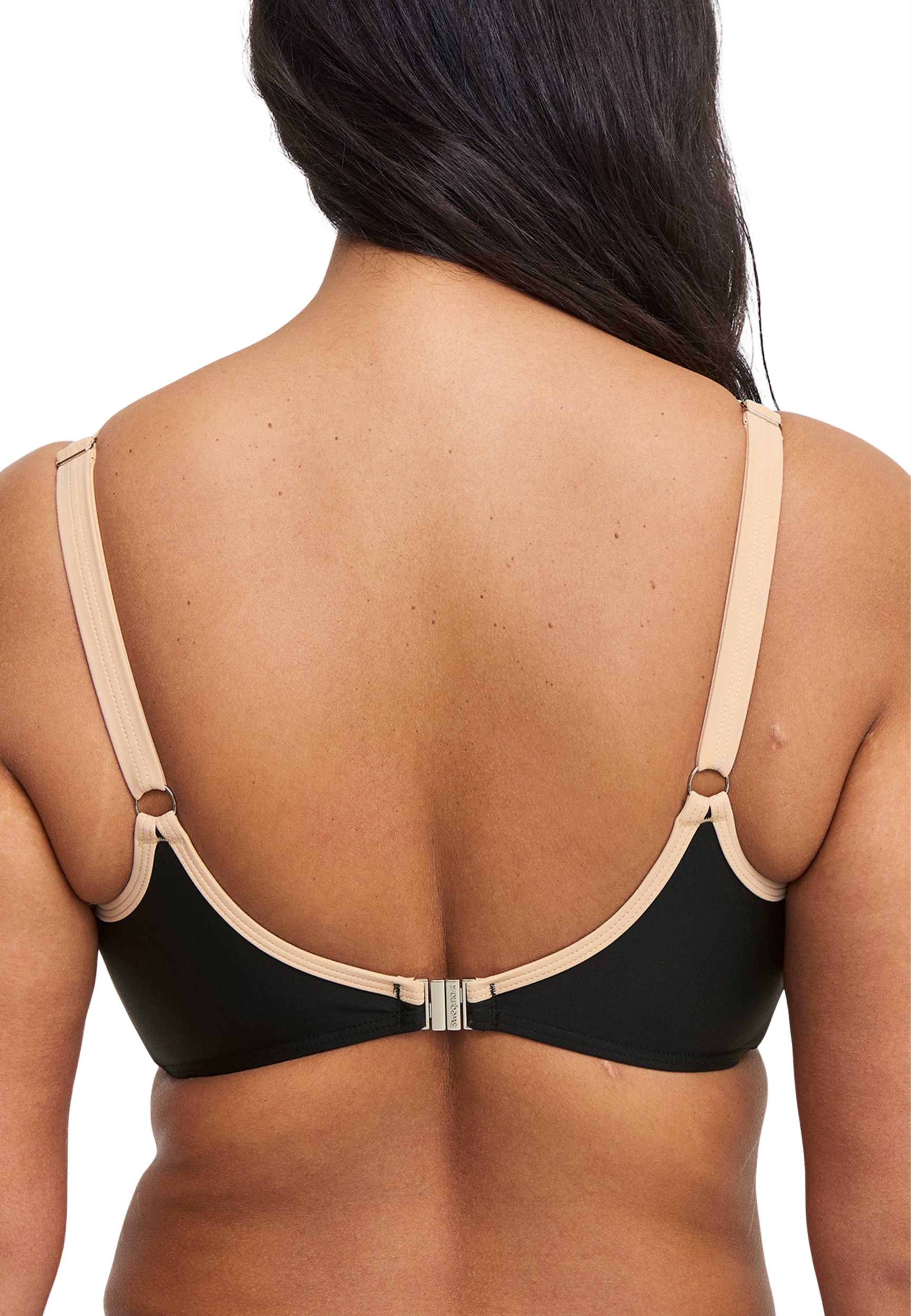Bahamas Bikini Bygel-bh, från Swegmark, i färgen black/beige. Klicka för att öppna bilden i stort format