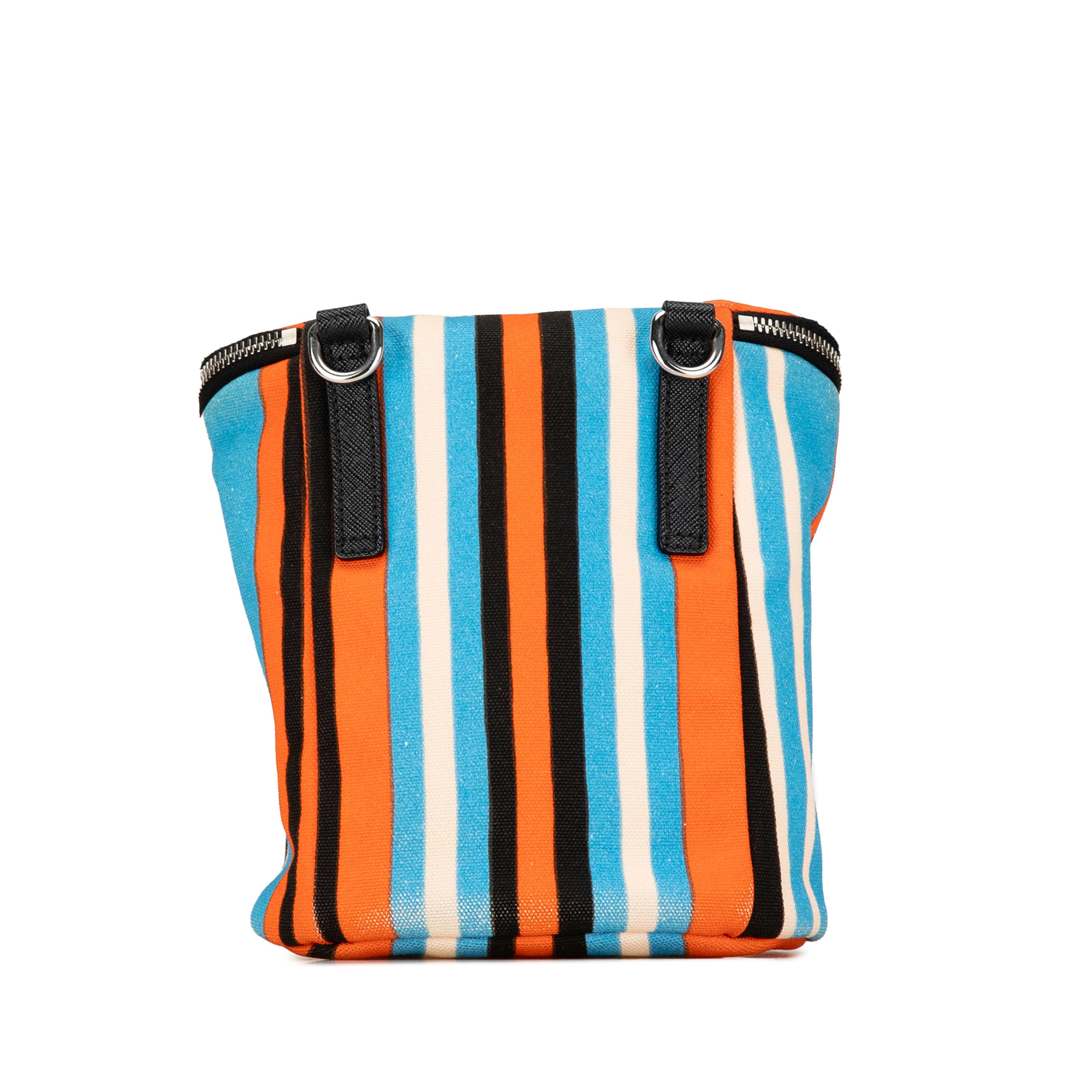 Prada Canapa Baiadera Crossbody Bag