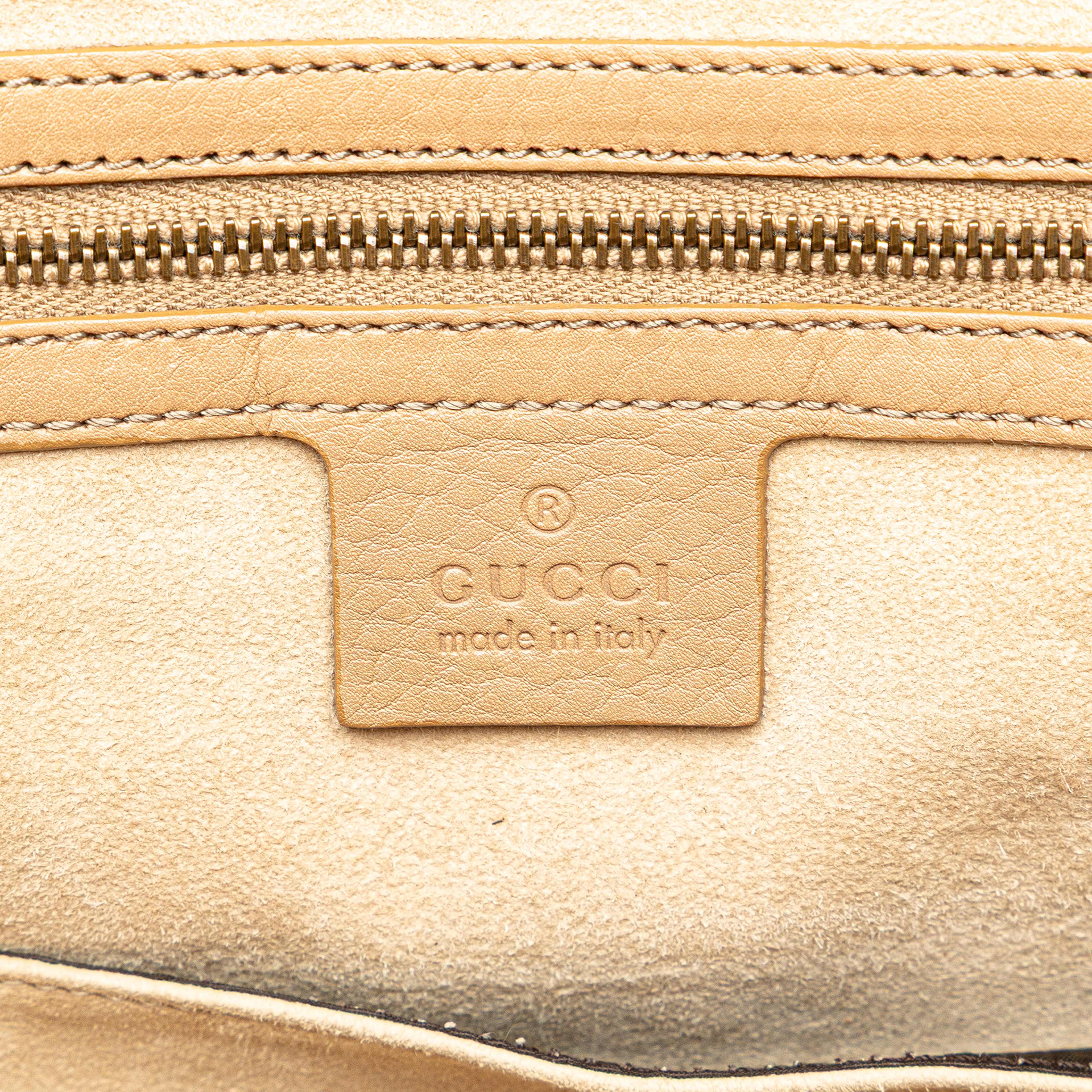 Gucci Medium Leather 1973 Handbag