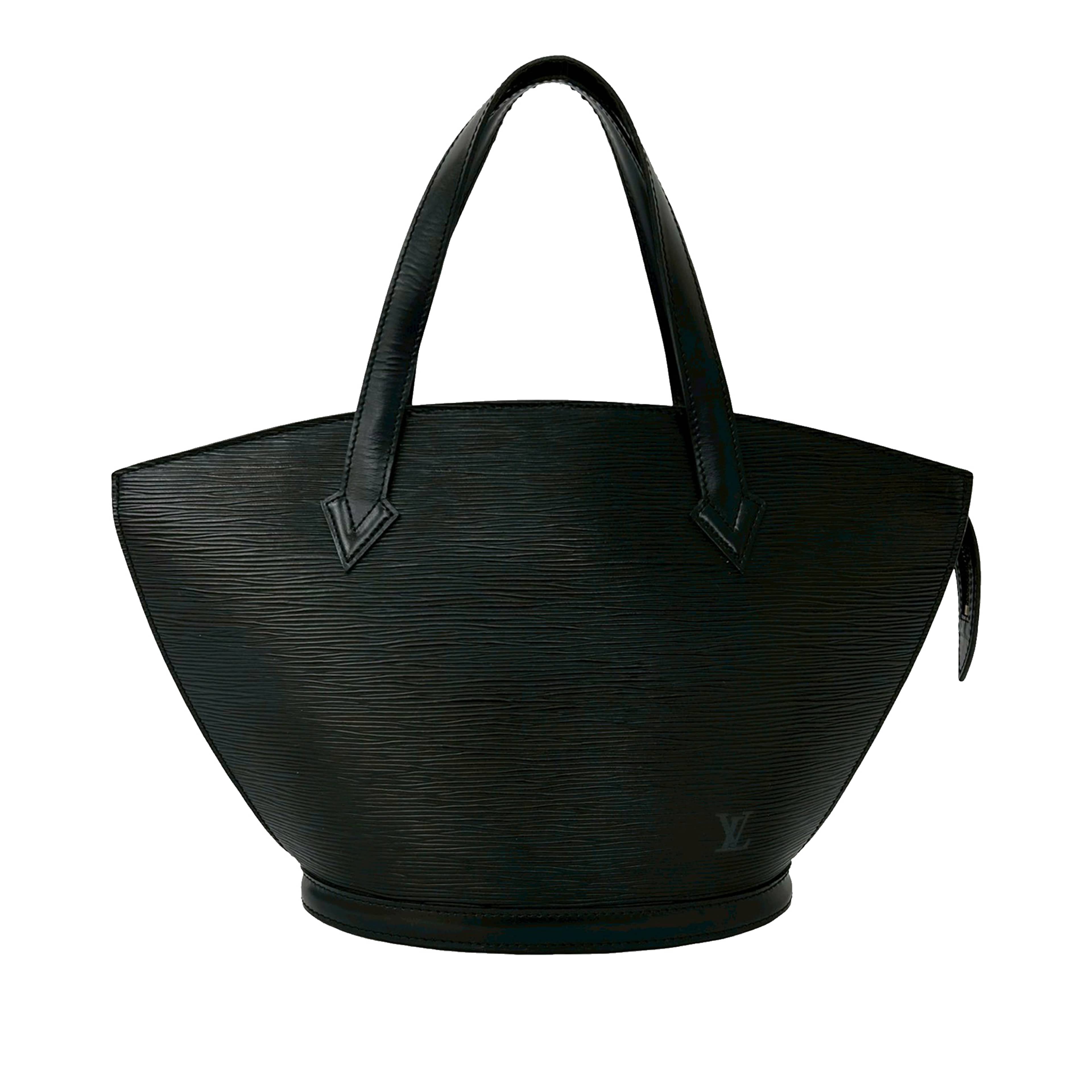 Louis Vuitton Epi Saint Jacques Pm Short Strap, från Luxclusif, i färgen svart. Klicka för att öppna bilden i stort format