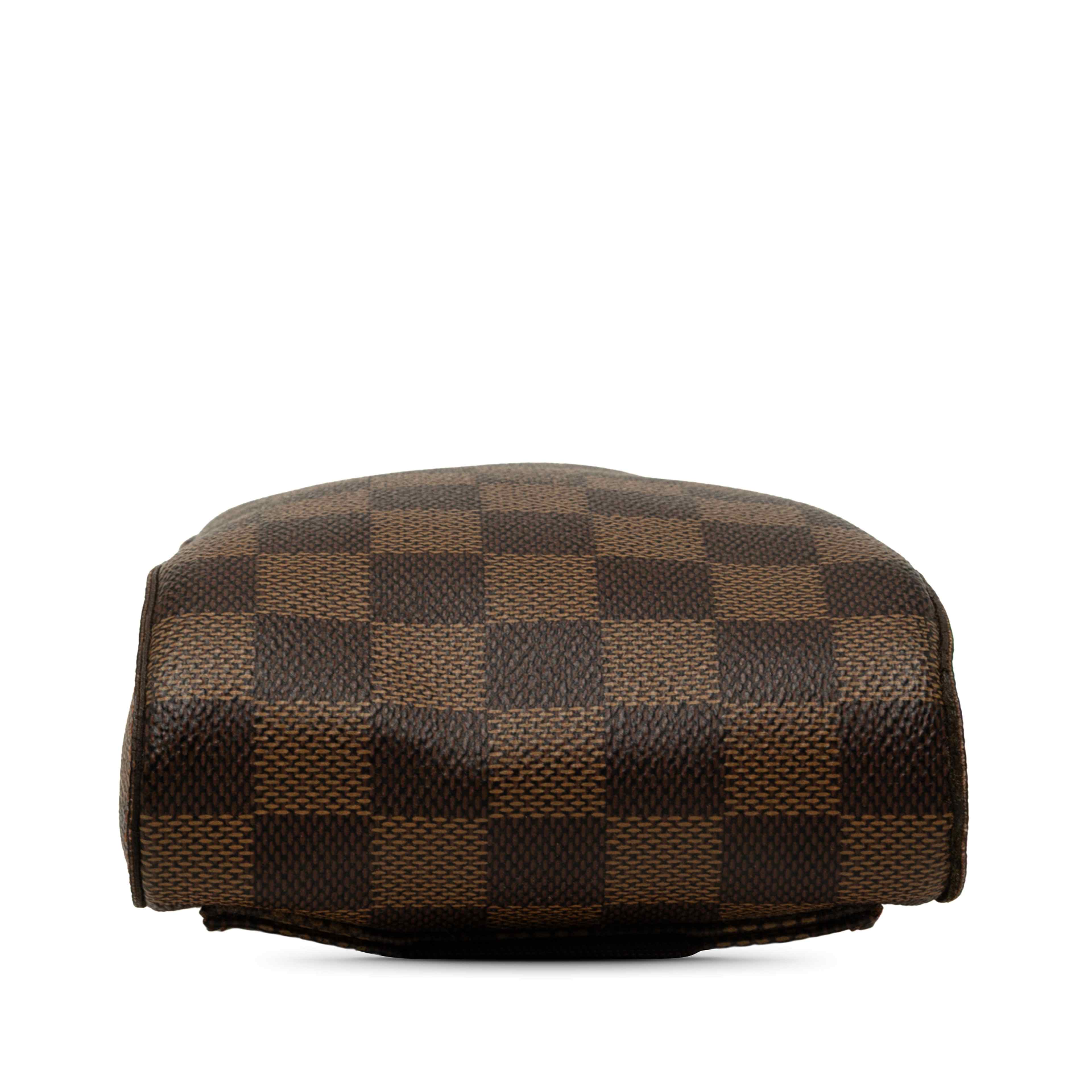 Louis Vuitton Damier Ebene Geronimos, från Luxclusif, i färgen brun. Klicka för att öppna bilden i stort format