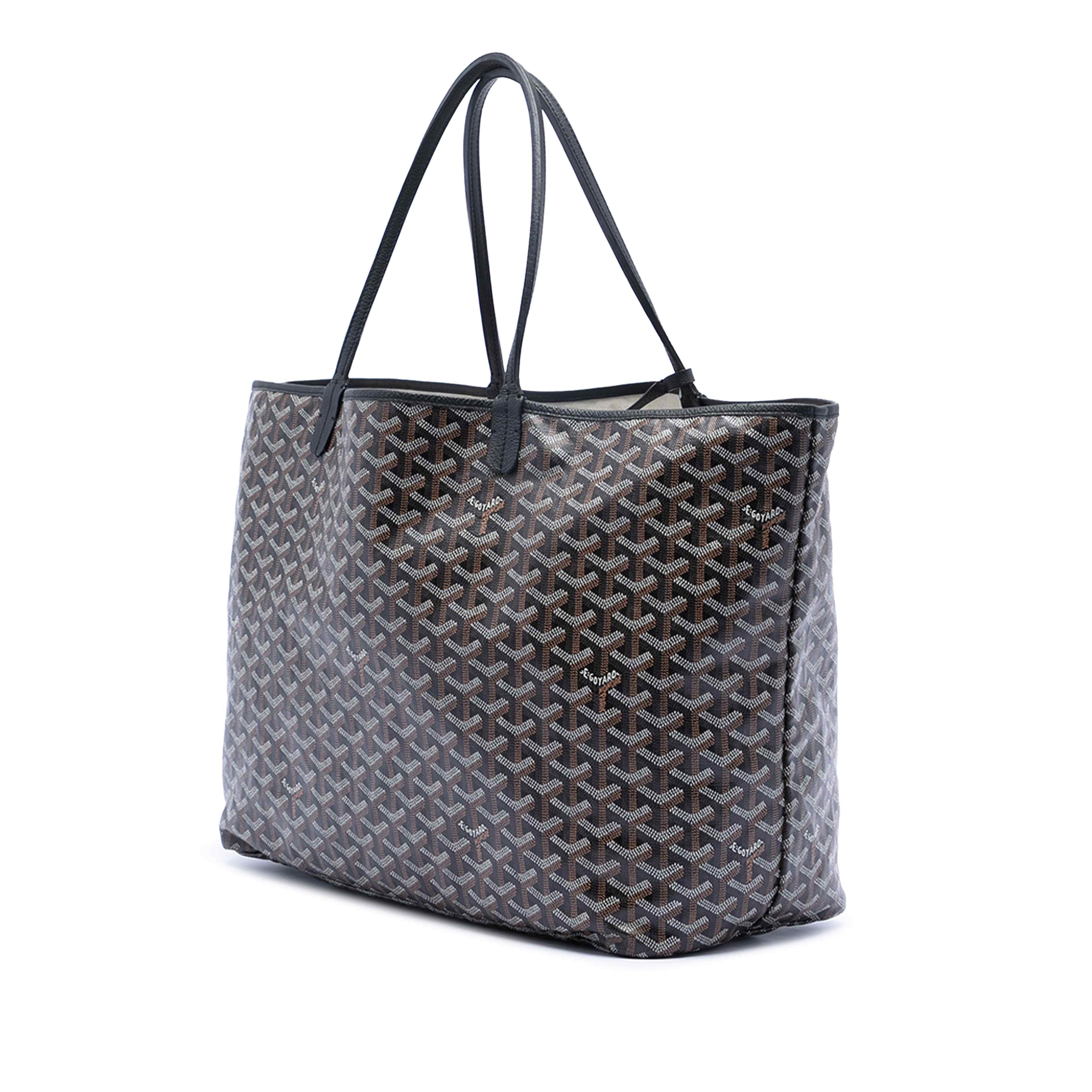 Goyard Goyardine Saint Louis Gm, från Luxclusif, i färgen black. Klicka för att öppna bilden i stort format