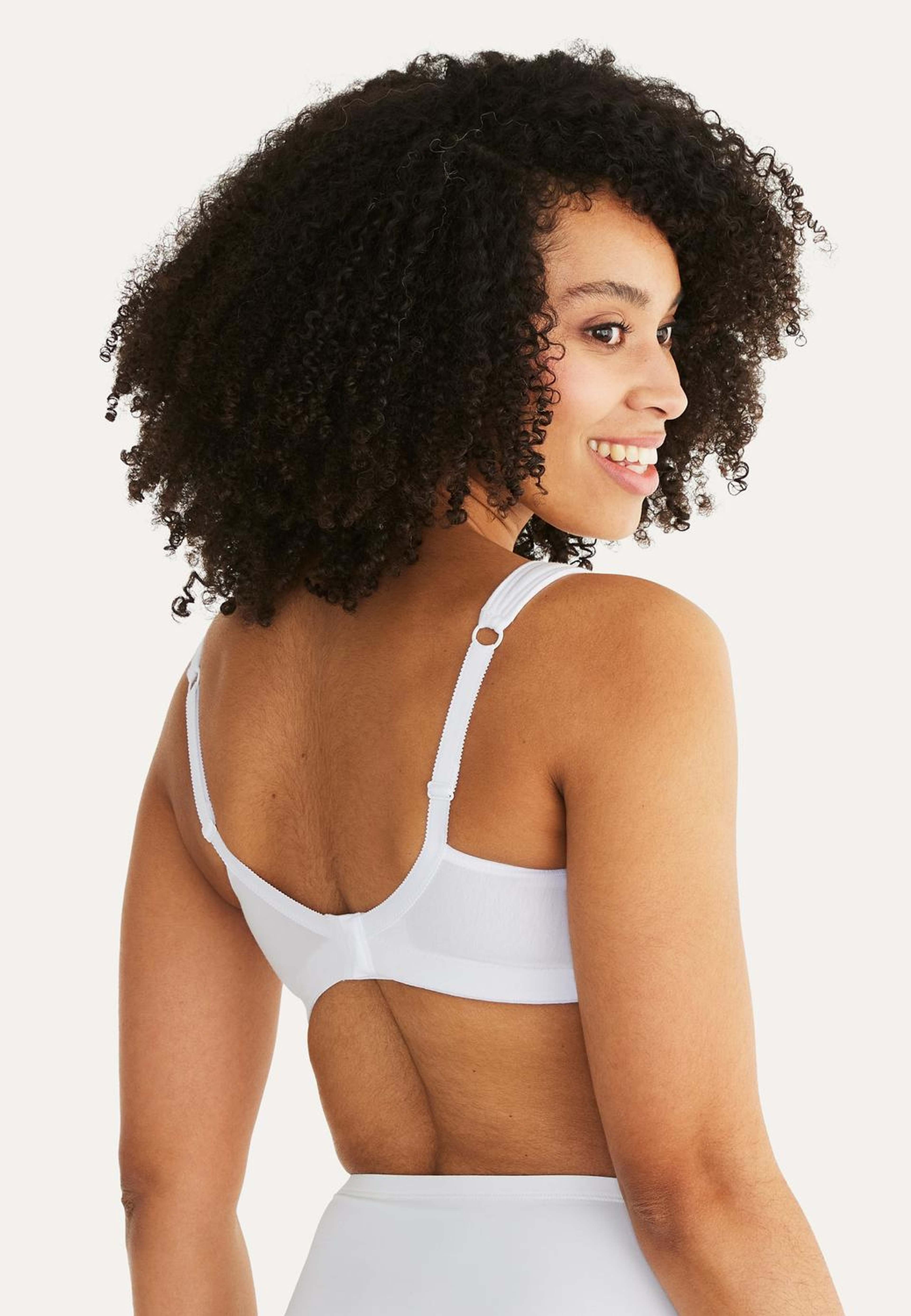 True Beauty Bh Utan Bygel, Fairtrade, från Swegmark, i färgen white. Klicka för att öppna bilden i stort format