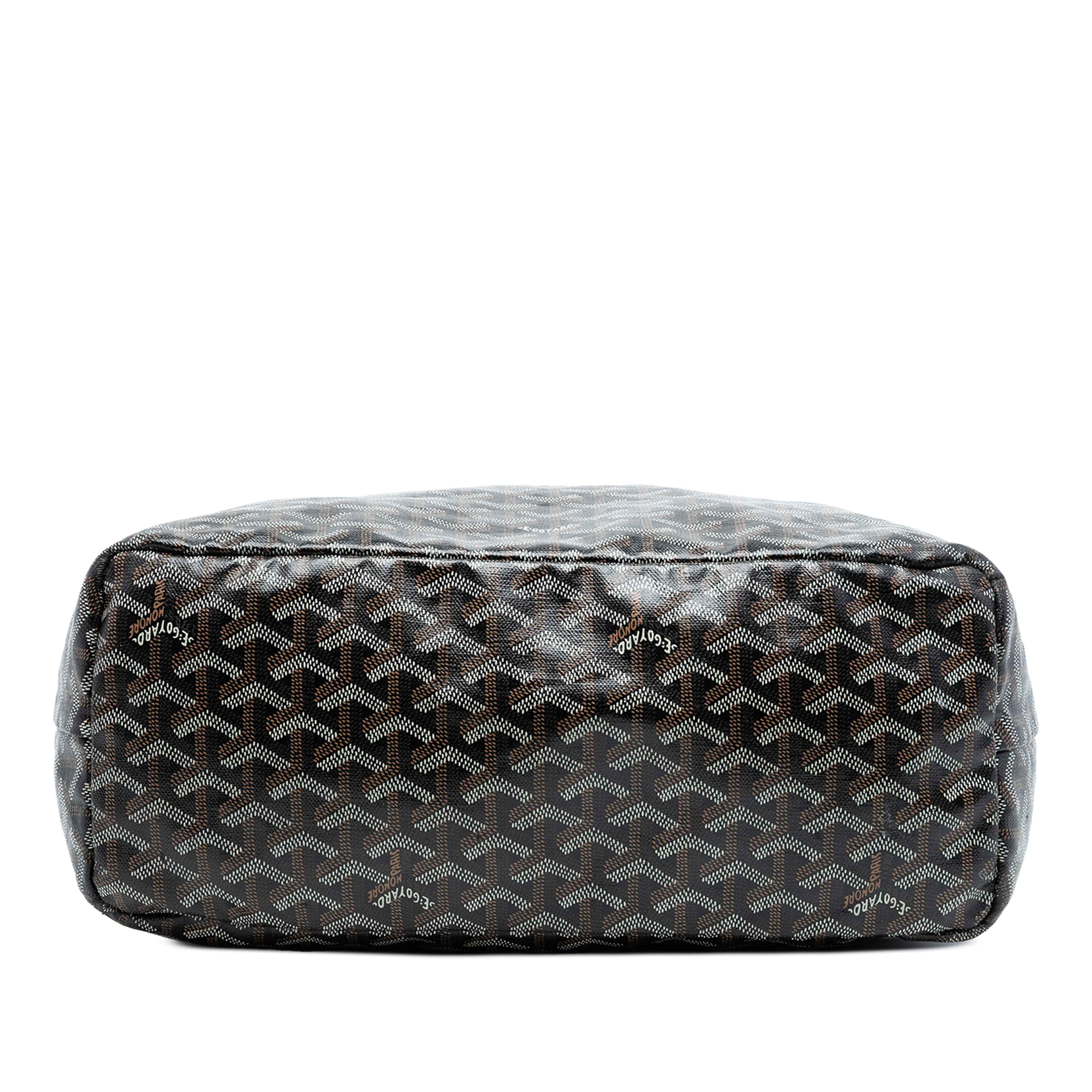 Goyard Goyardine Saint Louis Pm, från Luxclusif, i färgen black. Klicka för att öppna bilden i stort format