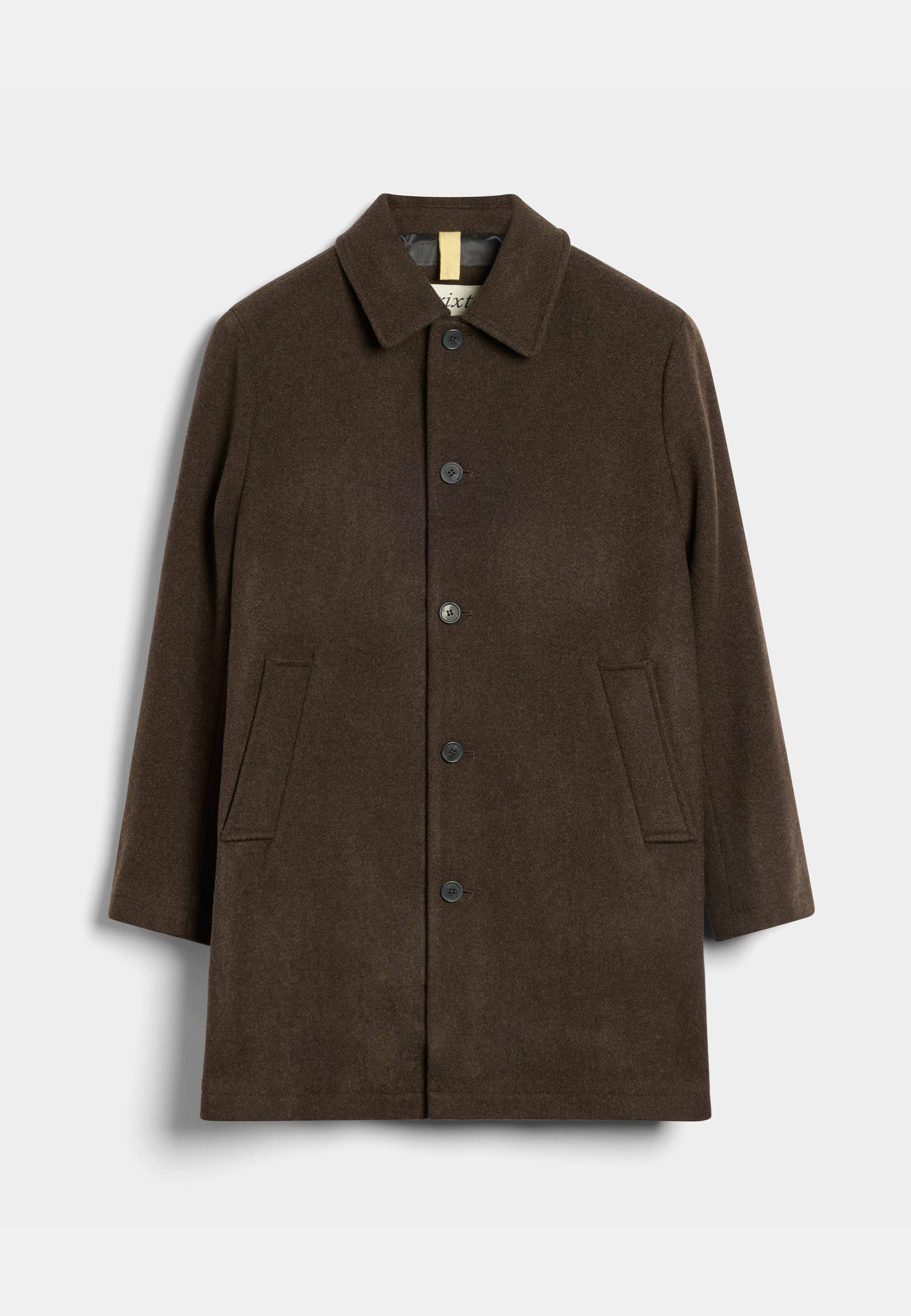 T-coat Wool, från Brixtol Textiles, i färgen brown. Klicka för att öppna bilden i stort format