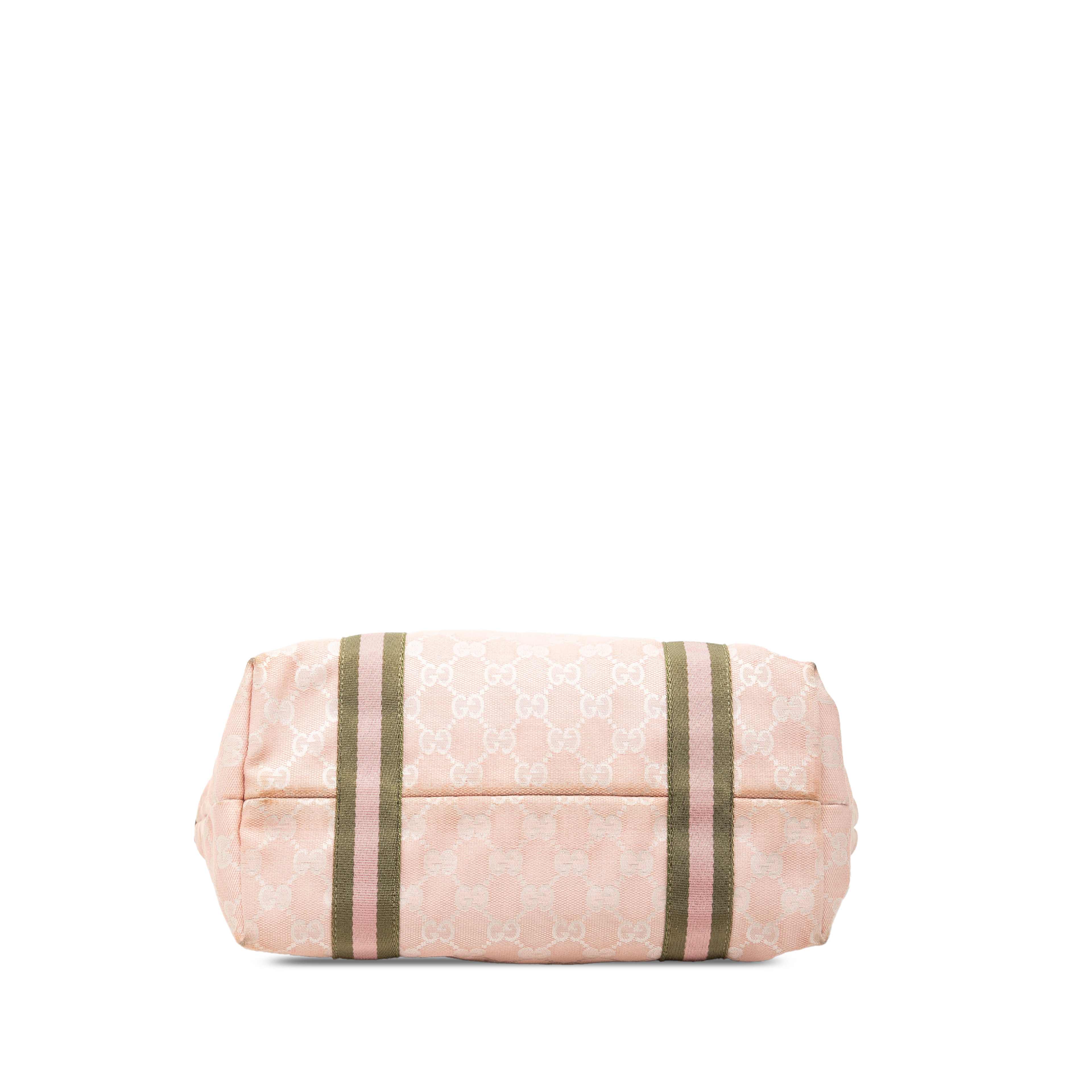Gucci Gg Canvas Jolicoeur Tote, från Luxclusif, i färgen pink. Klicka för att öppna bilden i stort format
