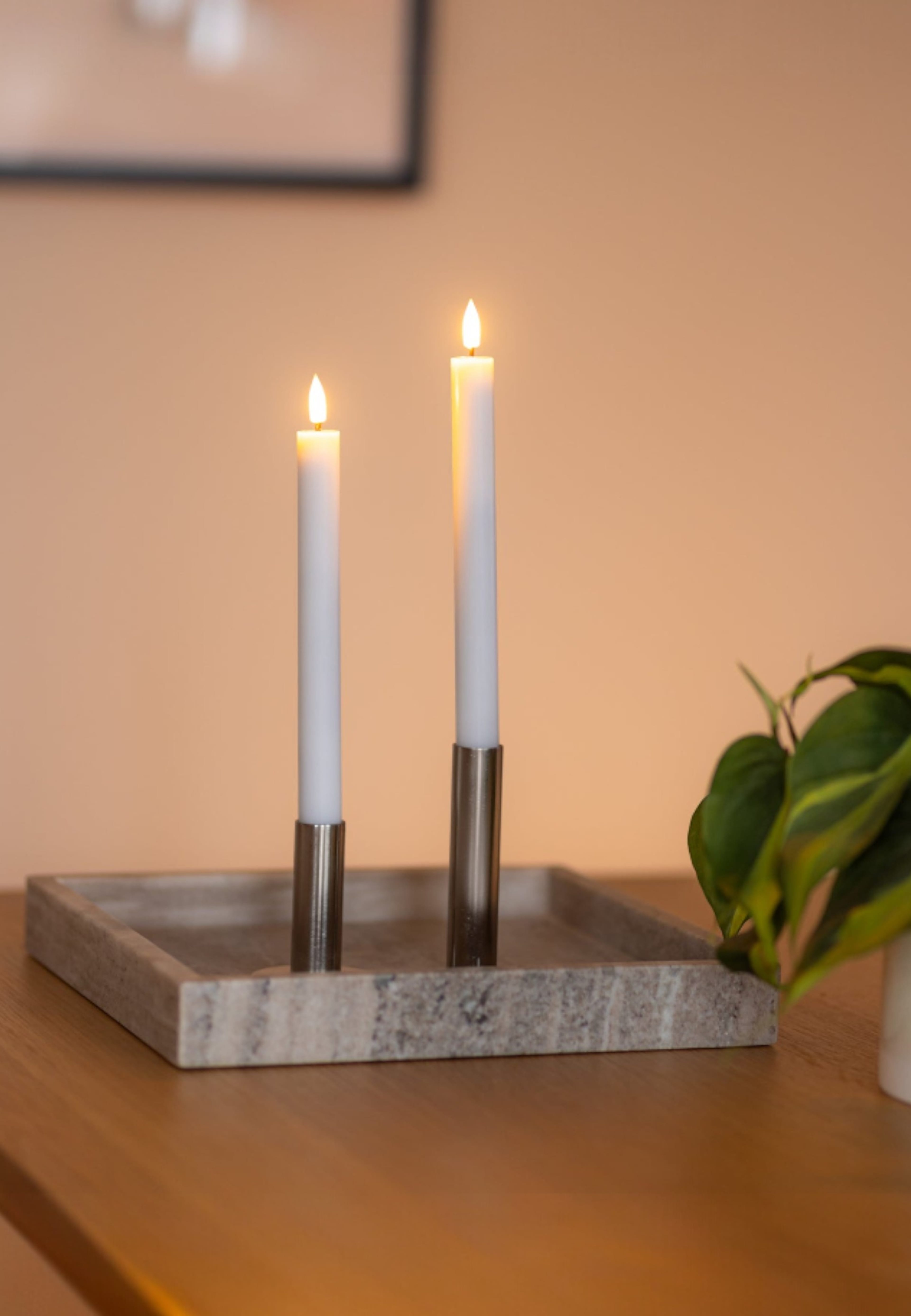 Luna Led-konljus 2 St, från Led Nordic, i färgen vit. Klicka för att öppna bilden i stort format