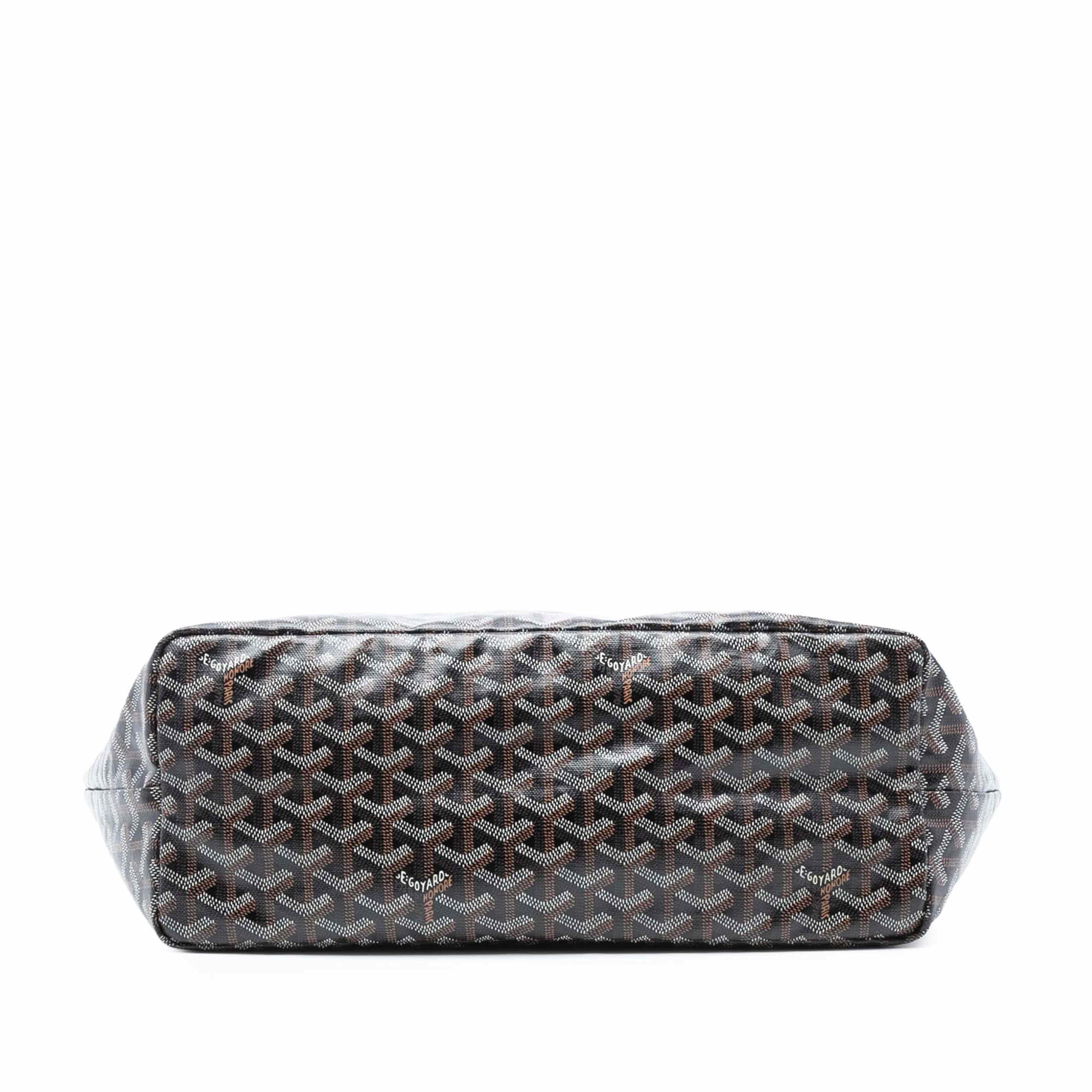 Goyard Goyardine Saint Louis Pm, från Luxclusif, i färgen svart. Klicka för att öppna bilden i stort format