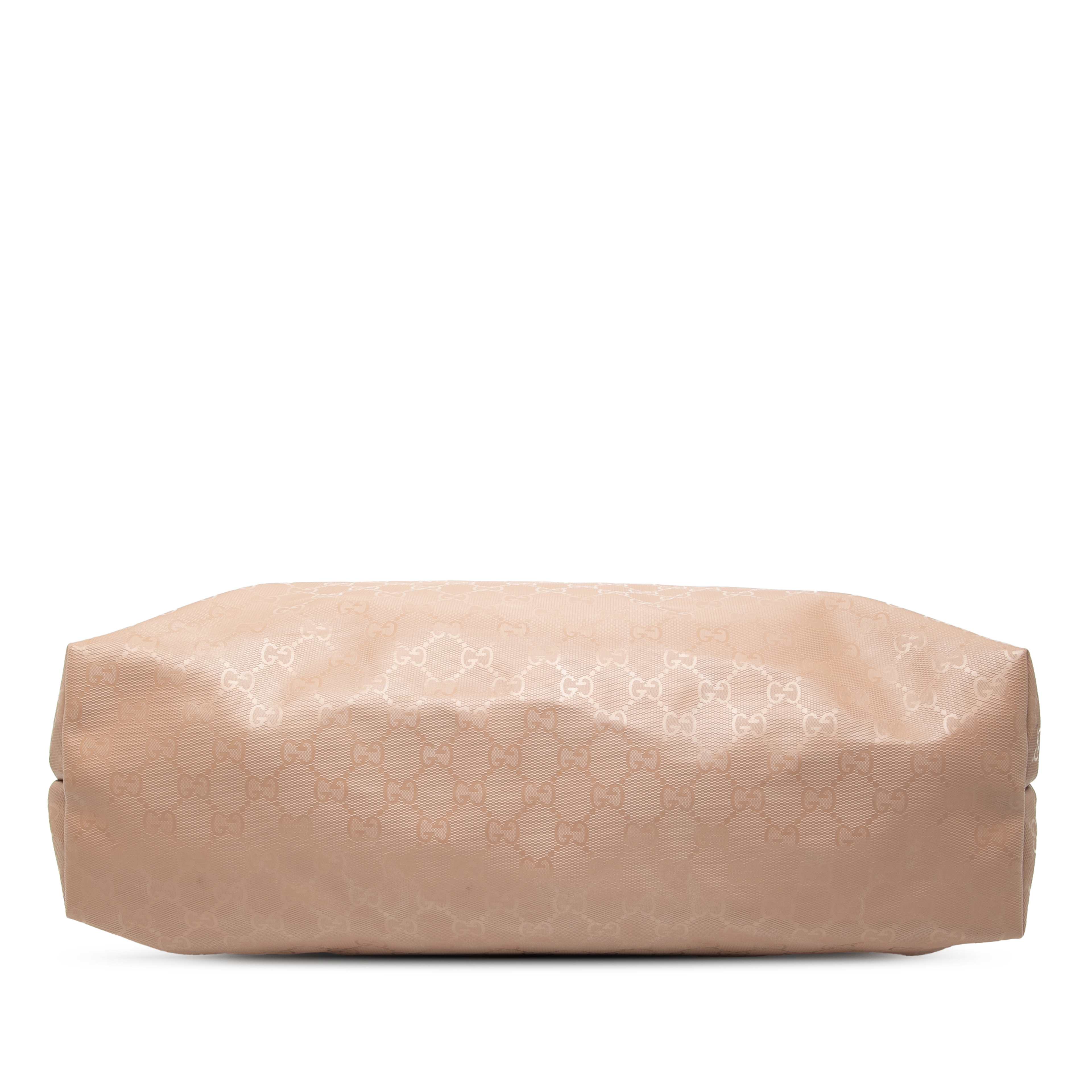 Gucci Large Gg Imprime Joy Tote, från Luxclusif, i färgen nude. Klicka för att öppna bilden i stort format